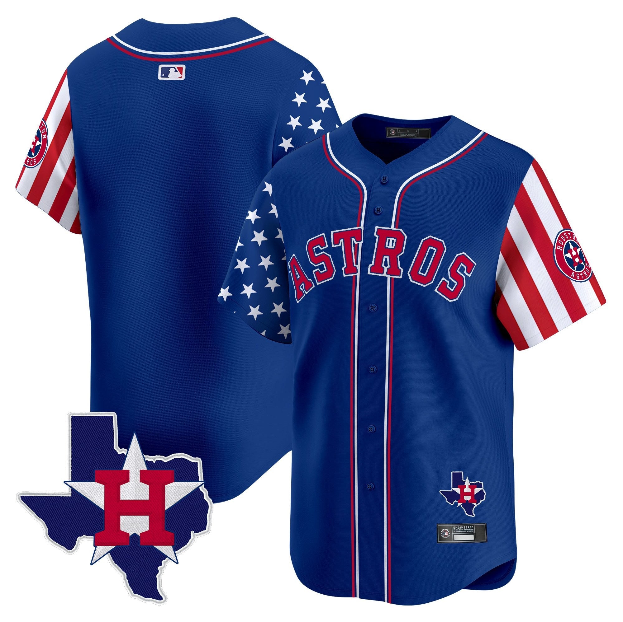 Men’s Houston 2025 Independence Day Vapor Premier Limited Jersey