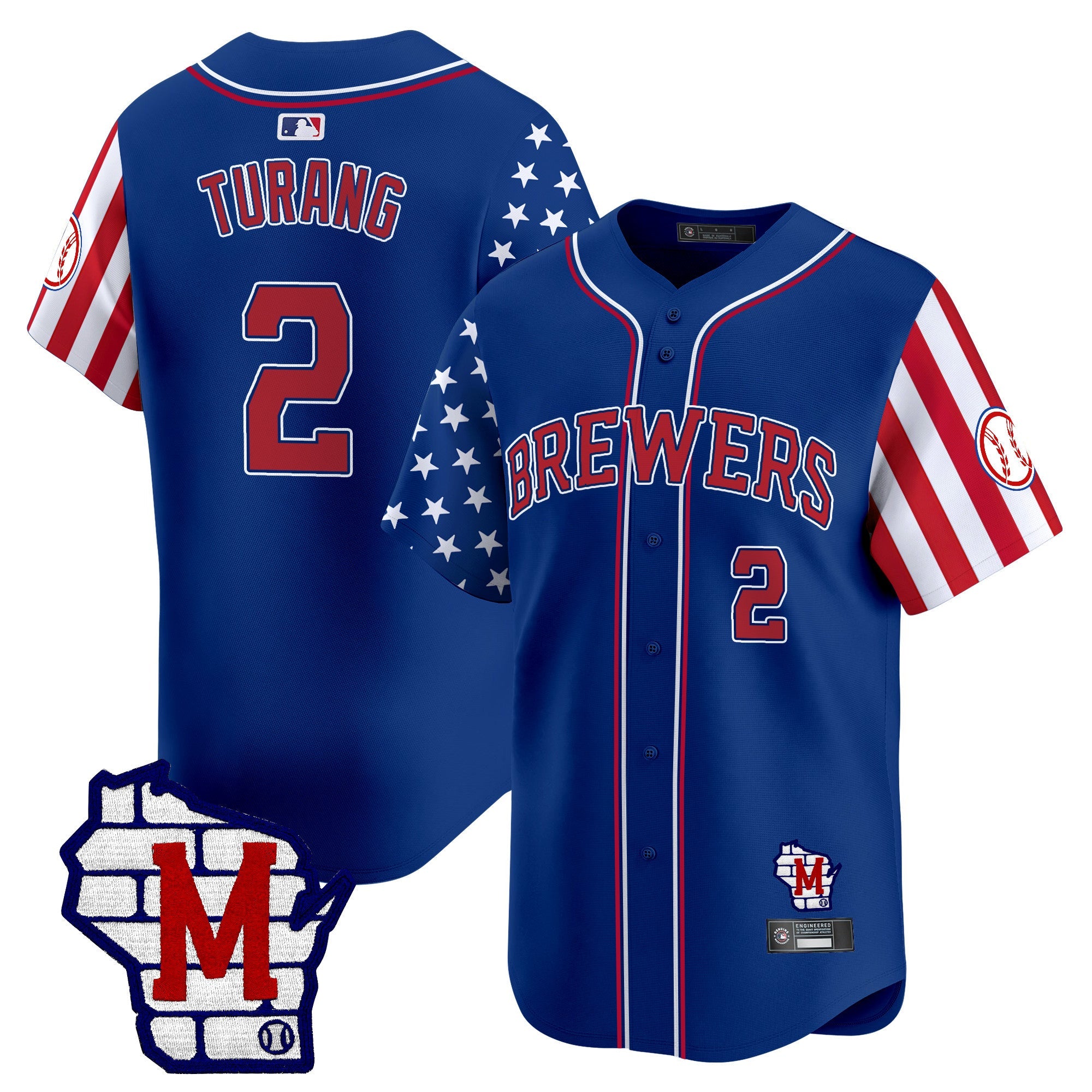 Men’s Milwaukee 2025 Independence Day Vapor Premier Limited Jersey
