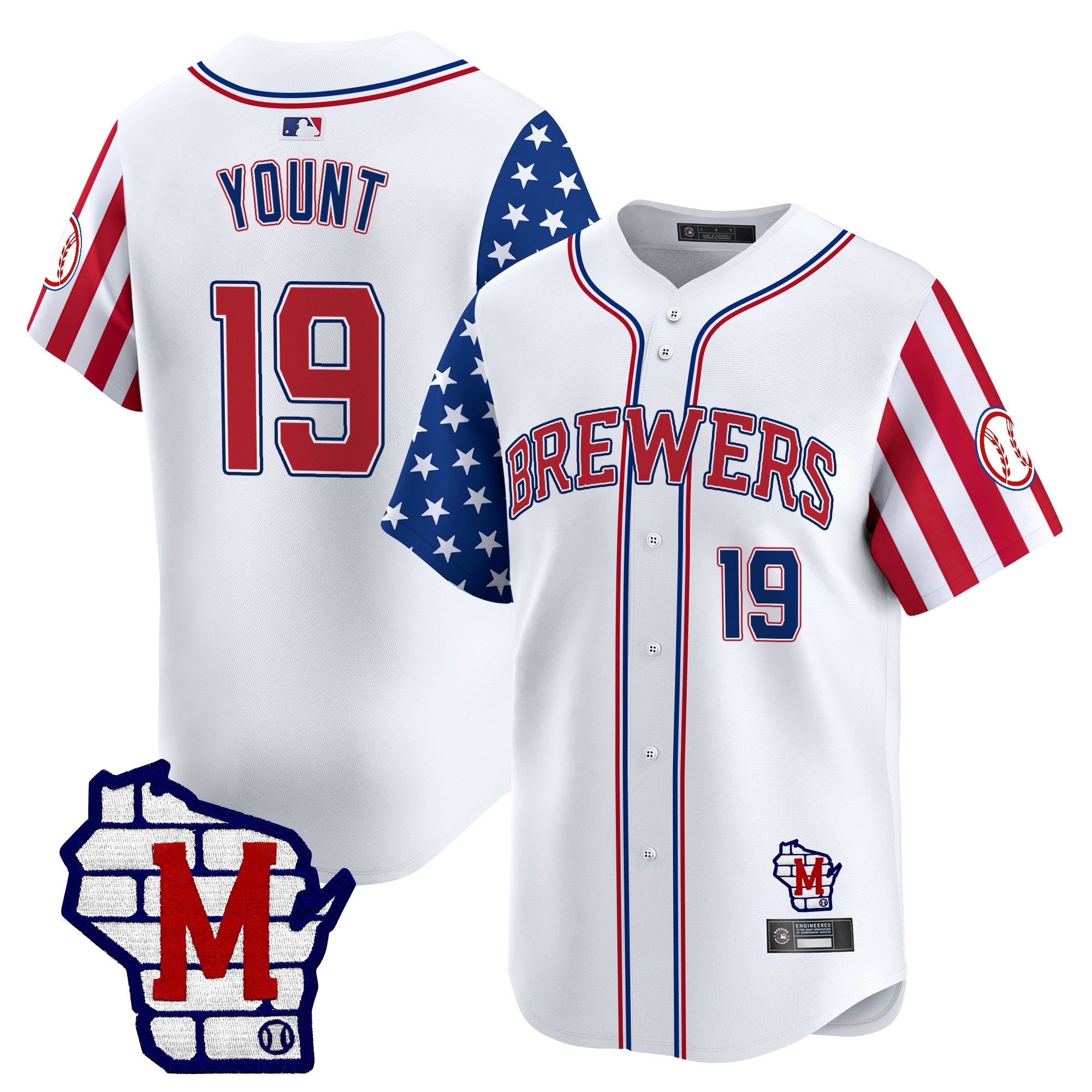 Men’s Milwaukee 2025 Independence Day Vapor Premier Limited Jersey