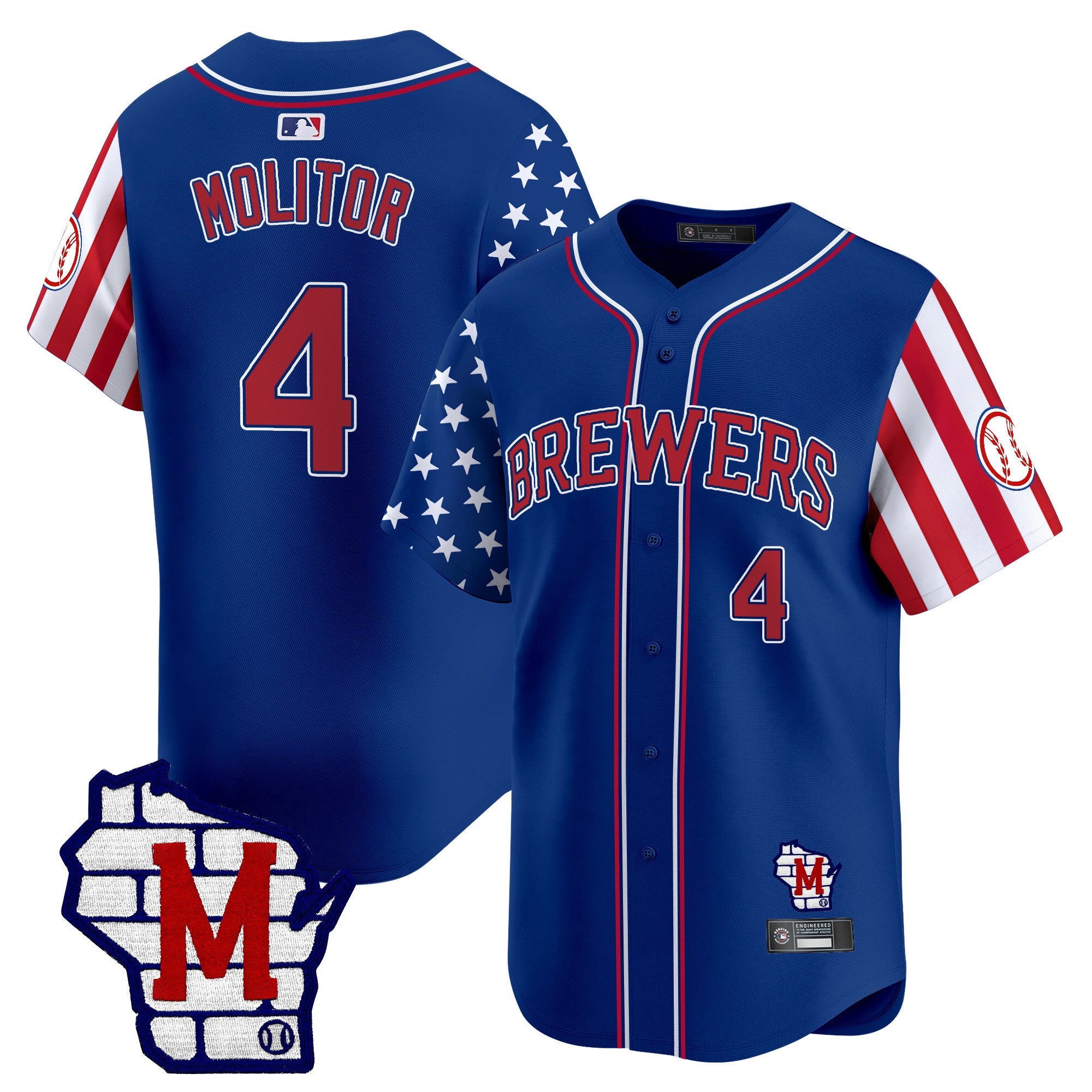 Men’s Milwaukee 2025 Independence Day Vapor Premier Limited Jersey