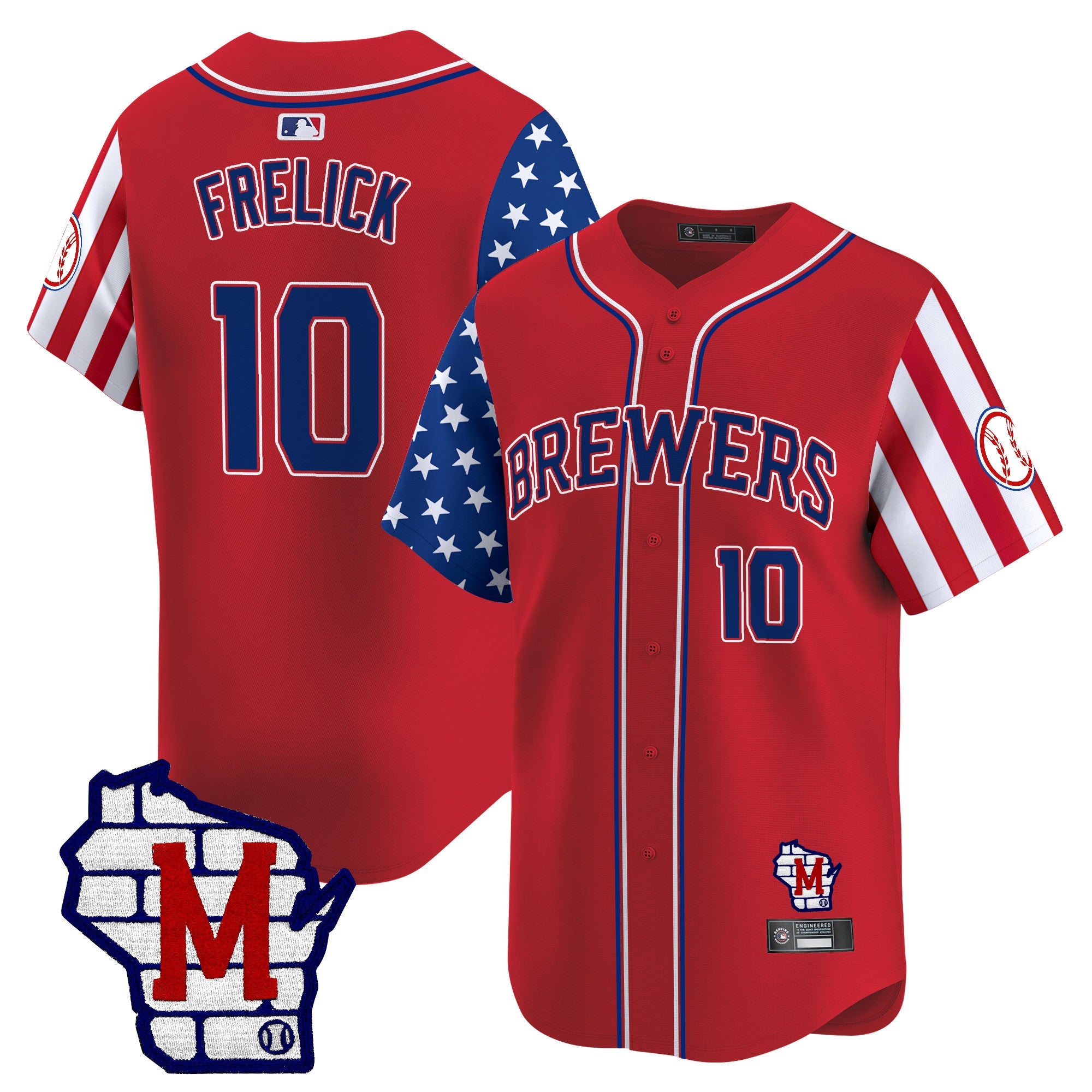 Men’s Milwaukee 2025 Independence Day Vapor Premier Limited Jersey