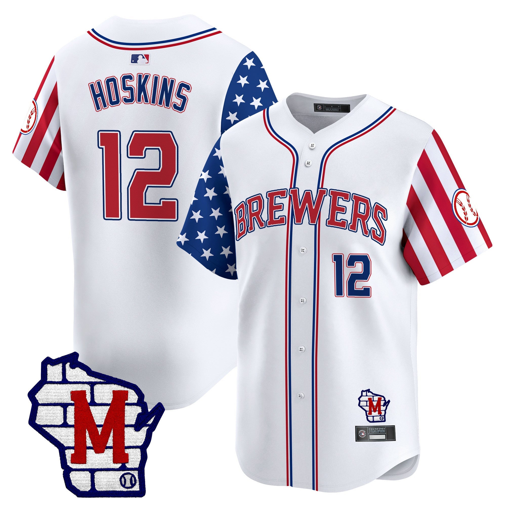 Men’s Milwaukee 2025 Independence Day Vapor Premier Limited Jersey