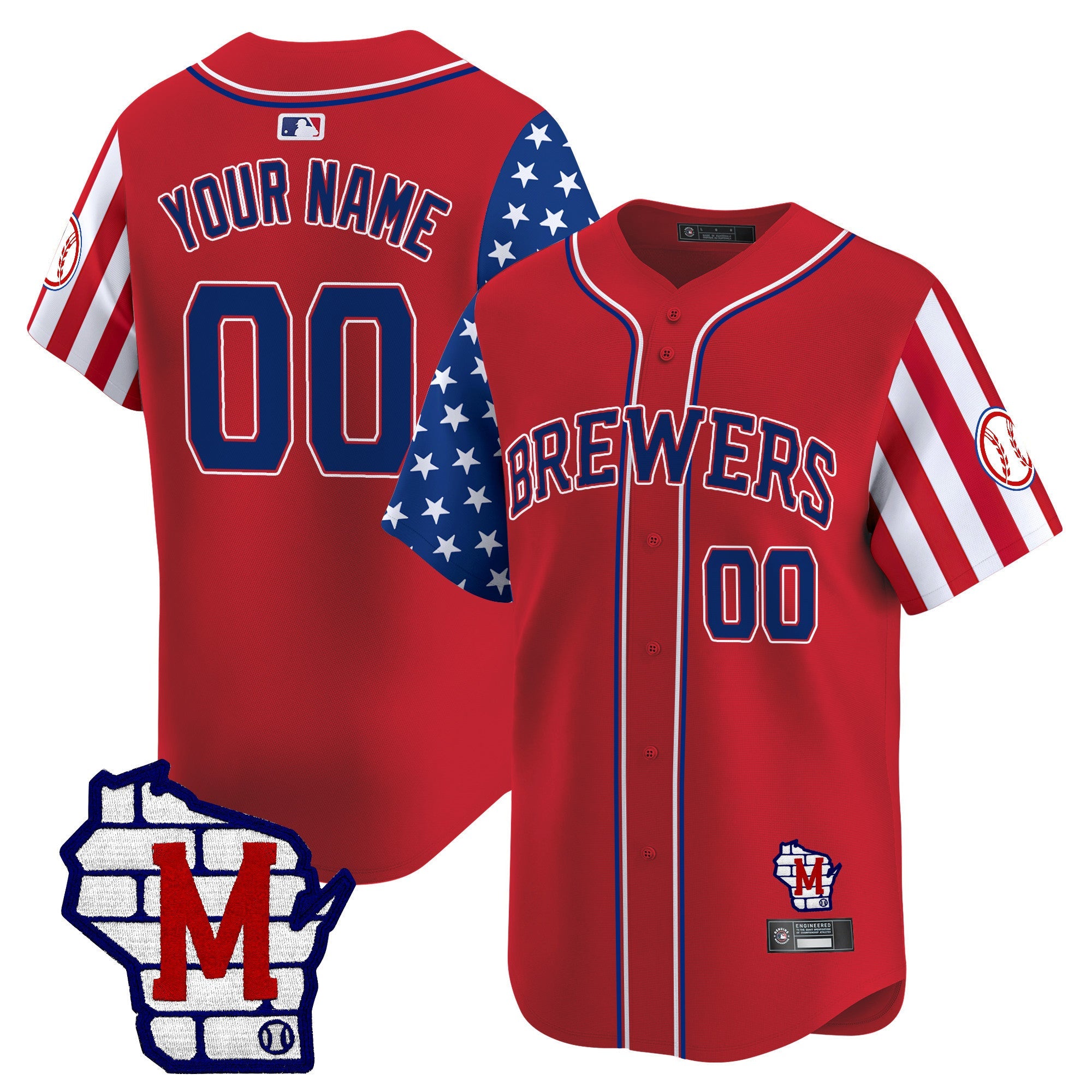 Milwaukee 2025 Independence Day Vapor Premier Limited Custom Jersey