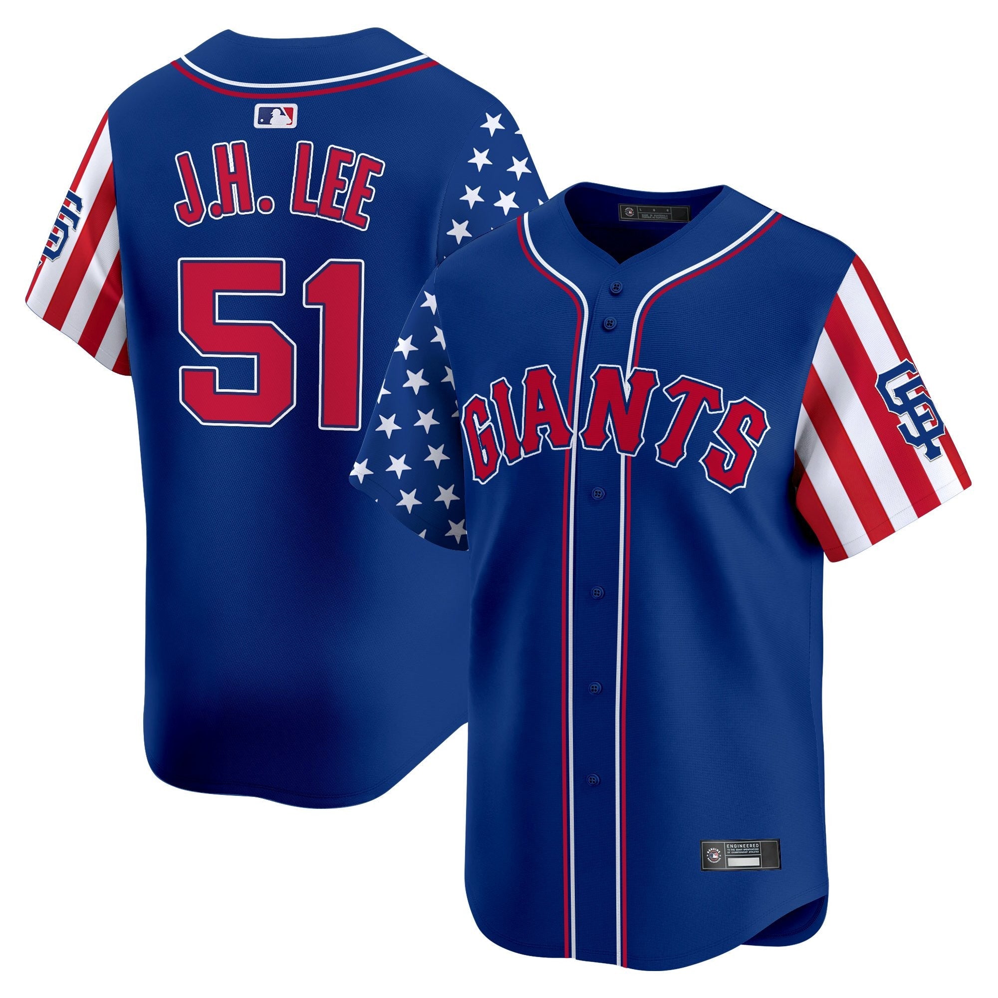 Men’s San Francisco 2025 Independence Day Vapor Premier Limited Jersey