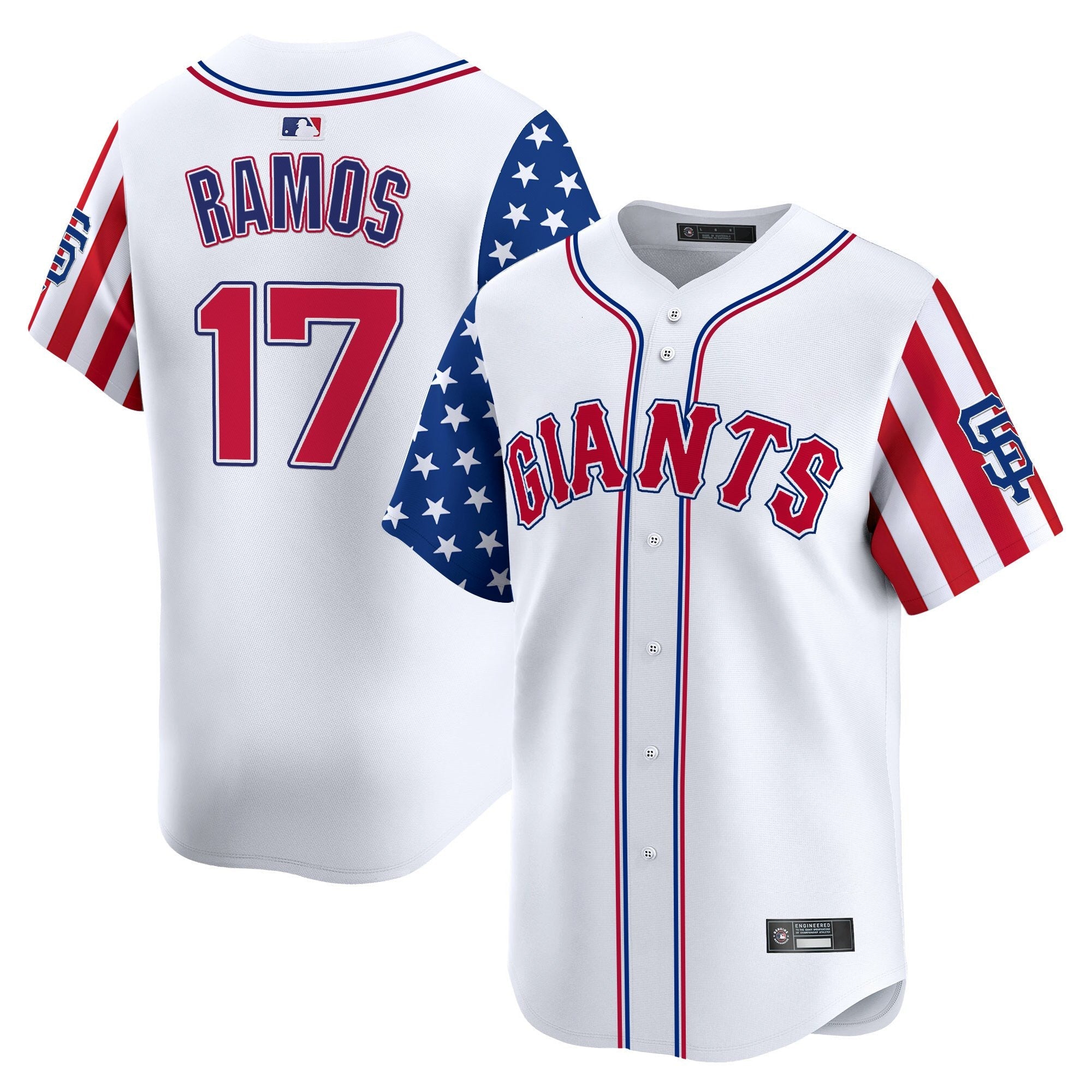 Men’s San Francisco 2025 Independence Day Vapor Premier Limited Jersey
