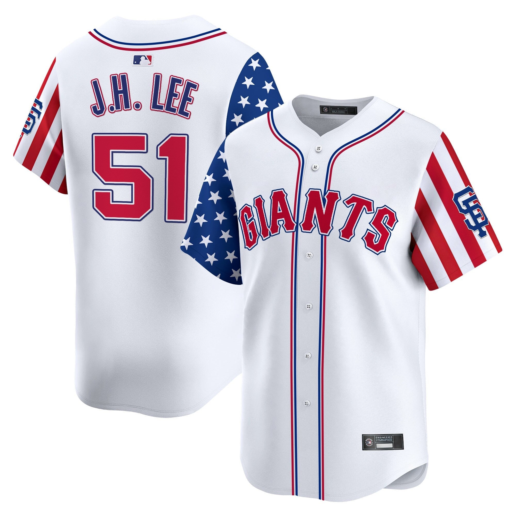 Men’s San Francisco 2025 Independence Day Vapor Premier Limited Jersey