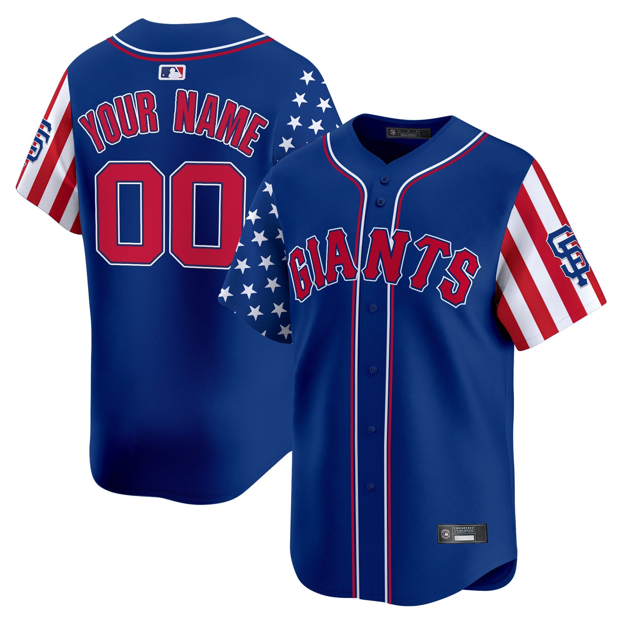 San Francisco 2025 Independence Day Vapor Premier Limited Custom Jersey