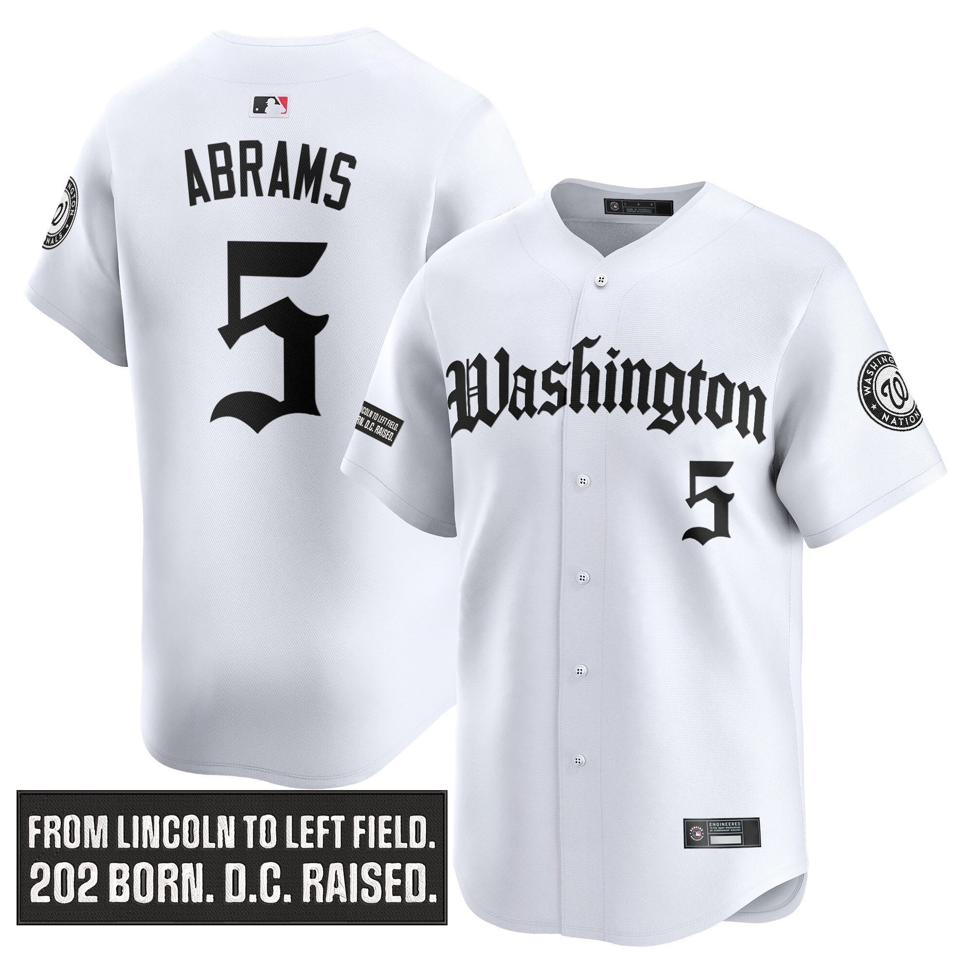 Men’s Washington ‘Gothic Capitol Edition’ Vapor Premier Limited Jersey