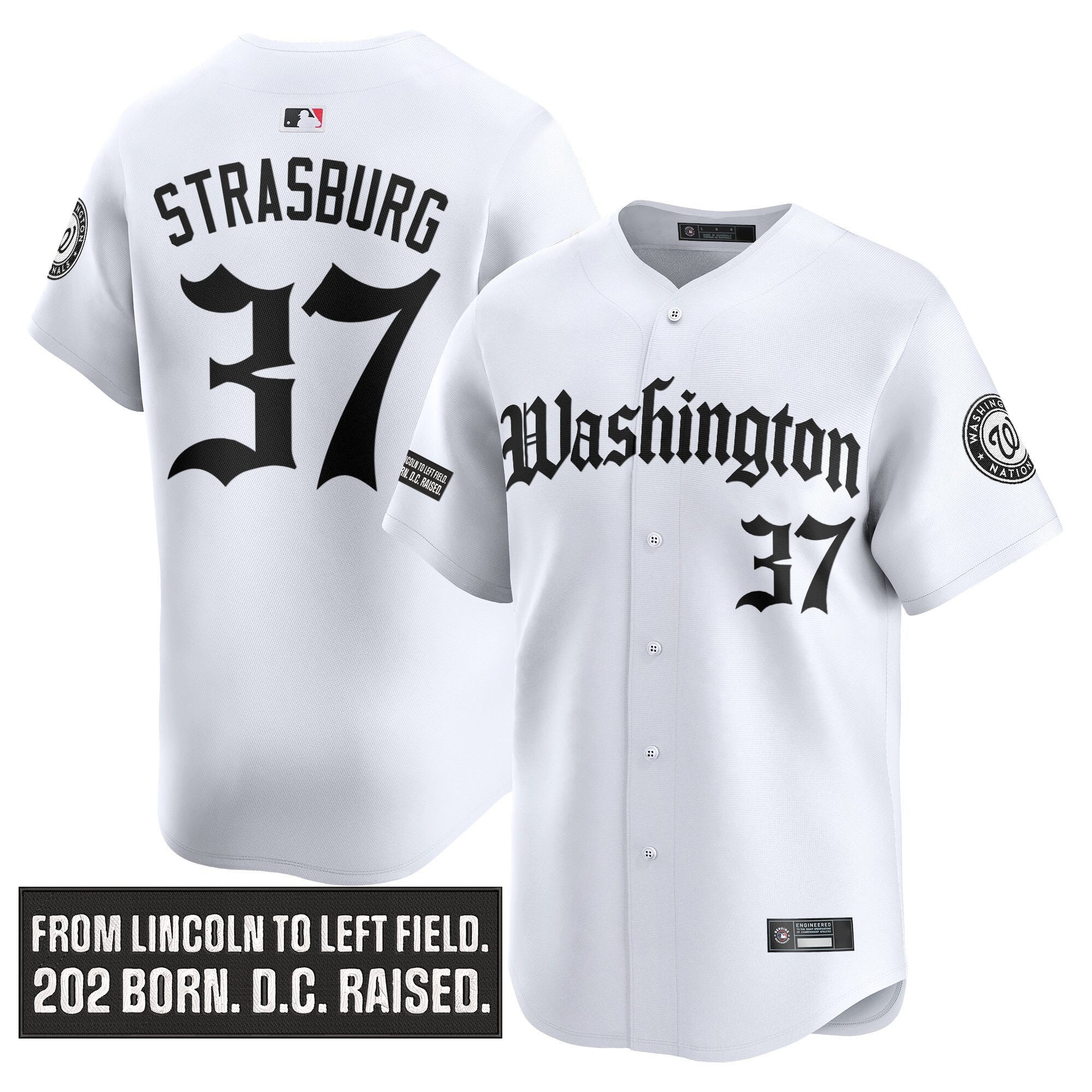 Men’s Washington ‘Gothic Capitol Edition’ Vapor Premier Limited Jersey