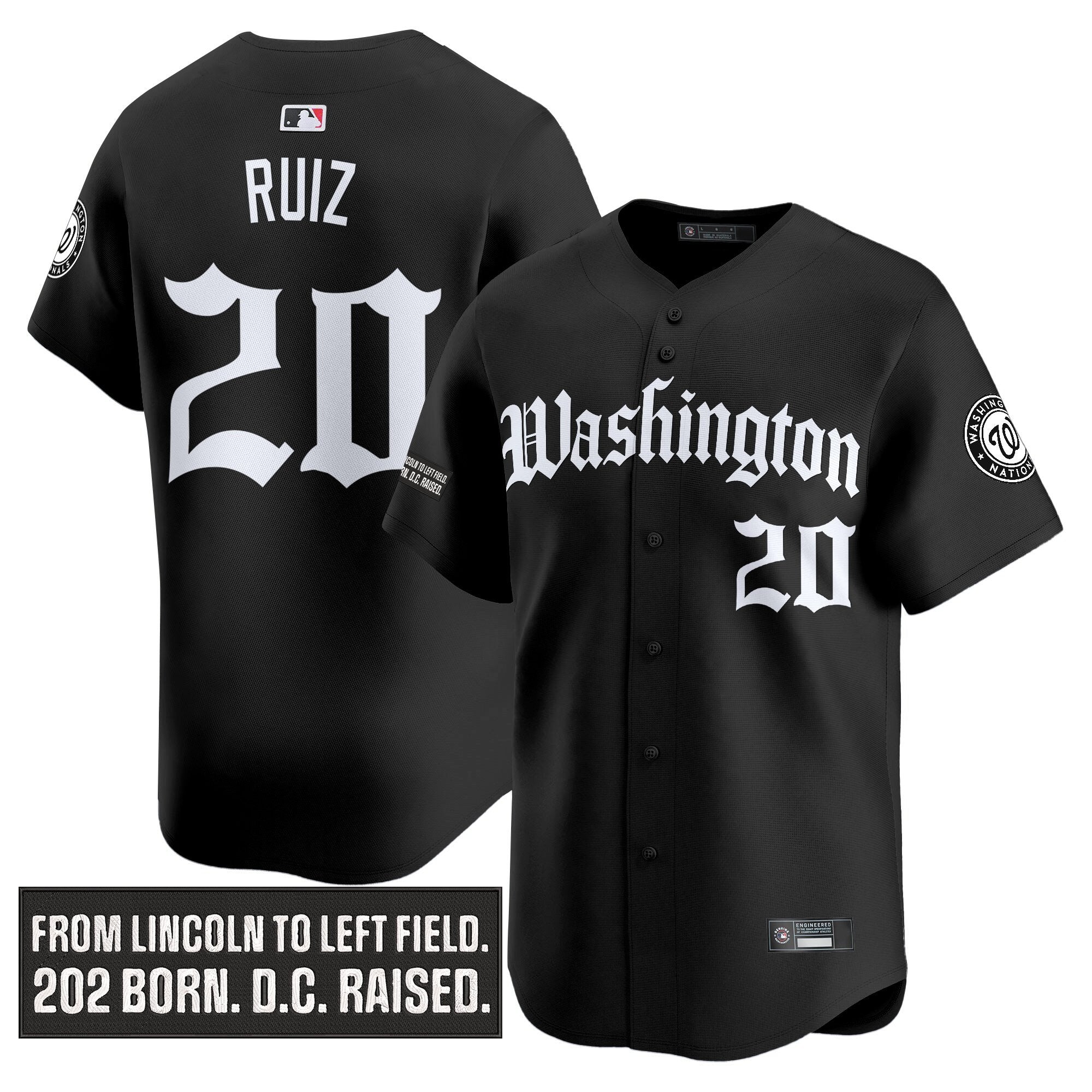 Men’s Washington ‘Gothic Capitol Edition’ Vapor Premier Limited Jersey