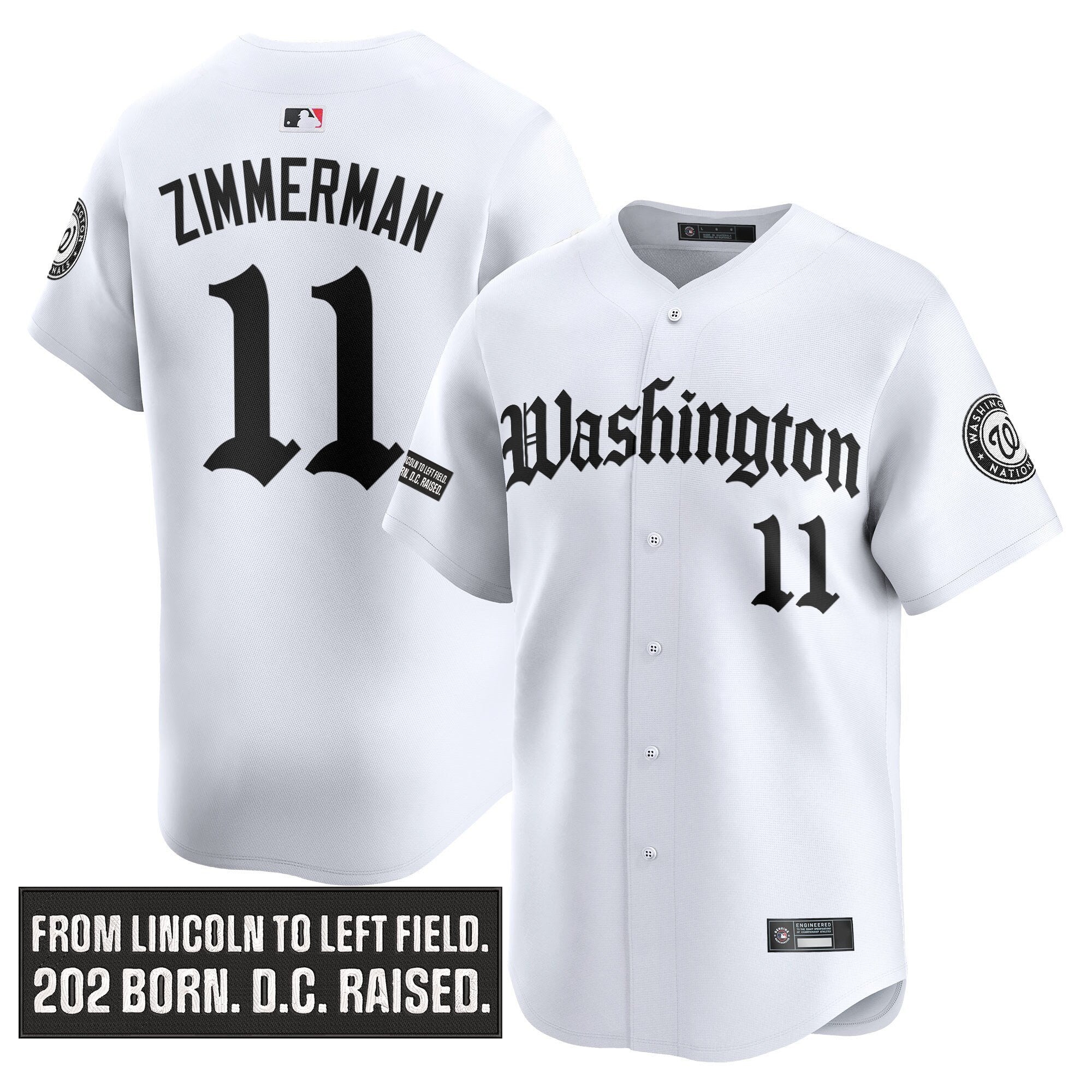 Men’s Washington ‘Gothic Capitol Edition’ Vapor Premier Limited Jersey