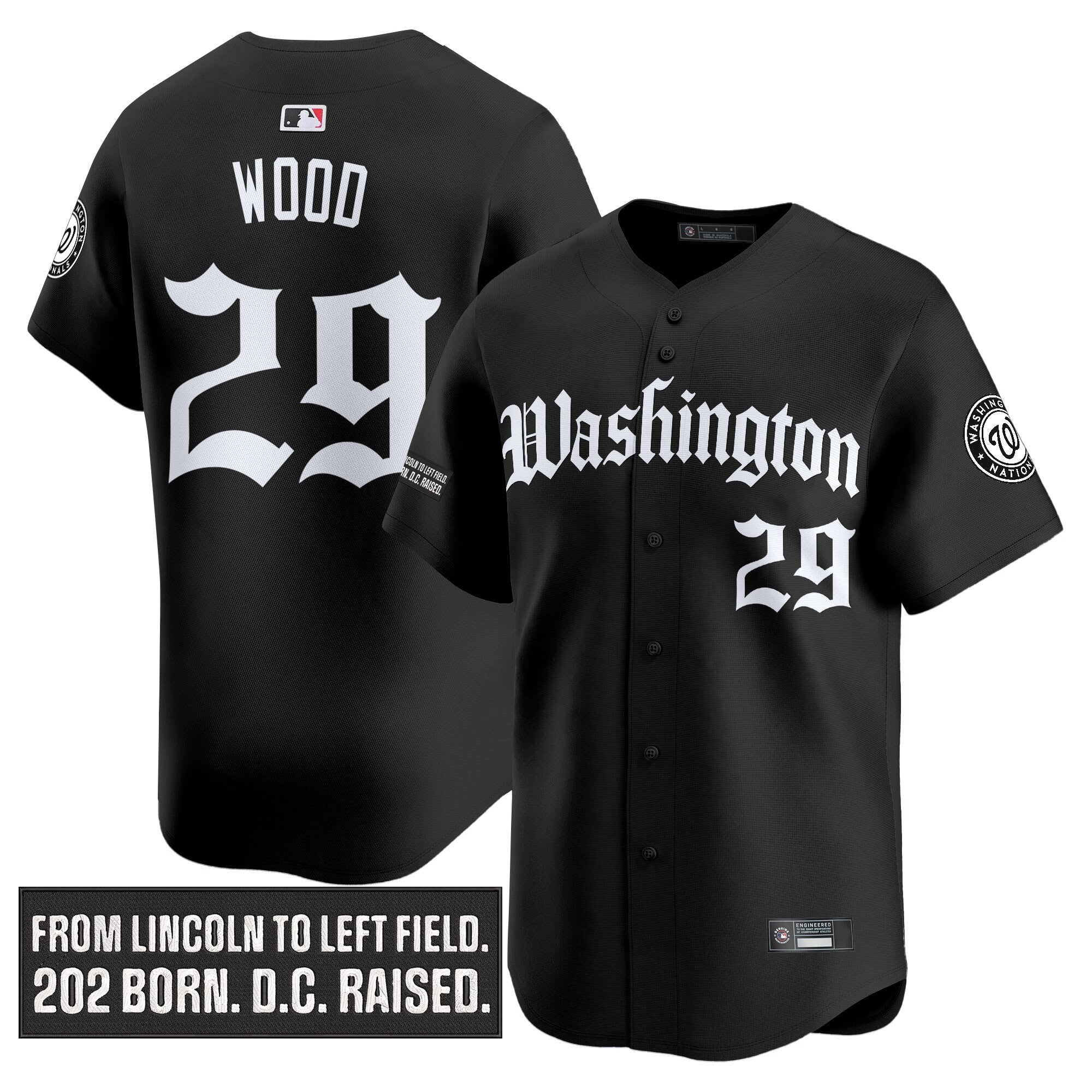 Men’s Washington ‘Gothic Capitol Edition’ Vapor Premier Limited Jersey