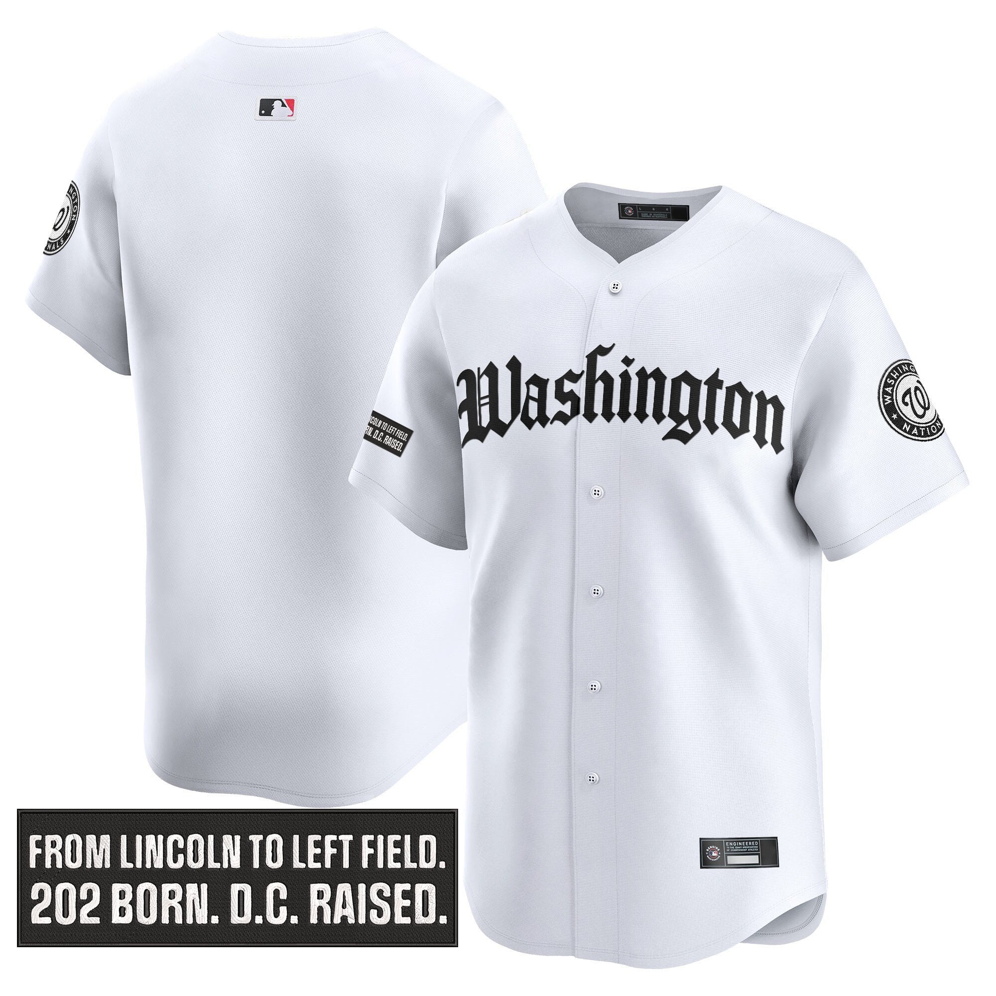 Men’s Washington ‘Gothic Capitol Edition’ Vapor Premier Limited Jersey