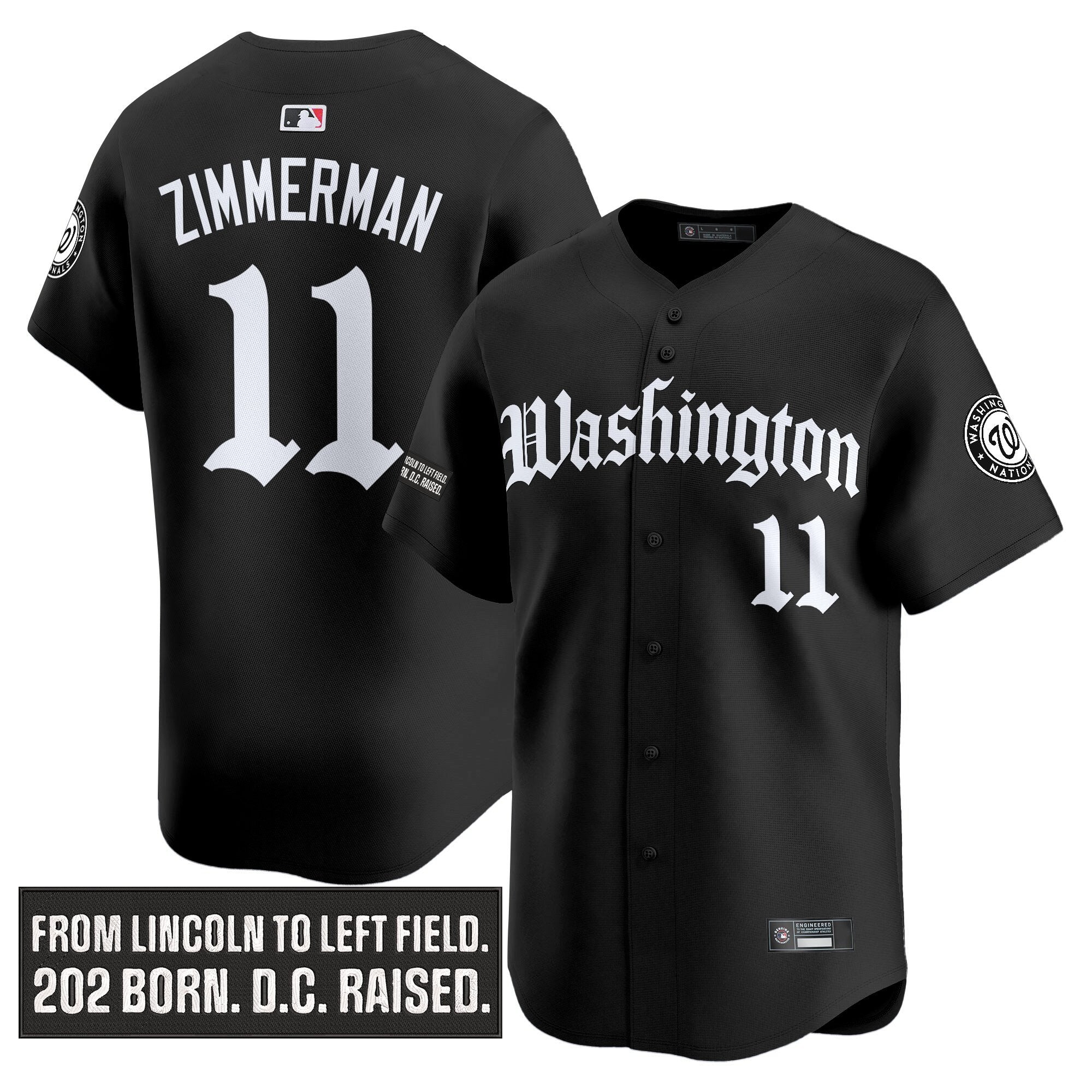 Men’s Washington ‘Gothic Capitol Edition’ Vapor Premier Limited Jersey