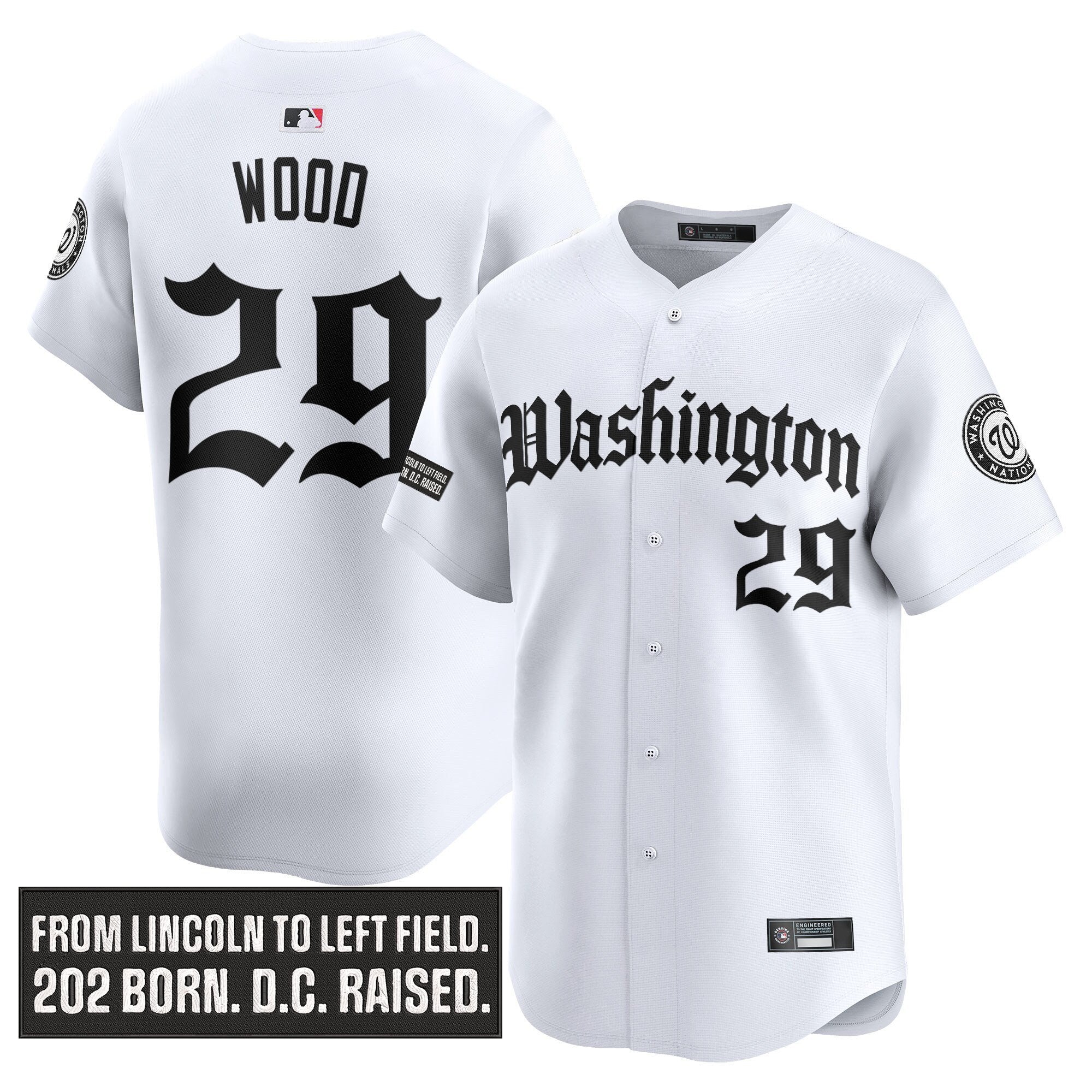 Men’s Washington ‘Gothic Capitol Edition’ Vapor Premier Limited Jersey