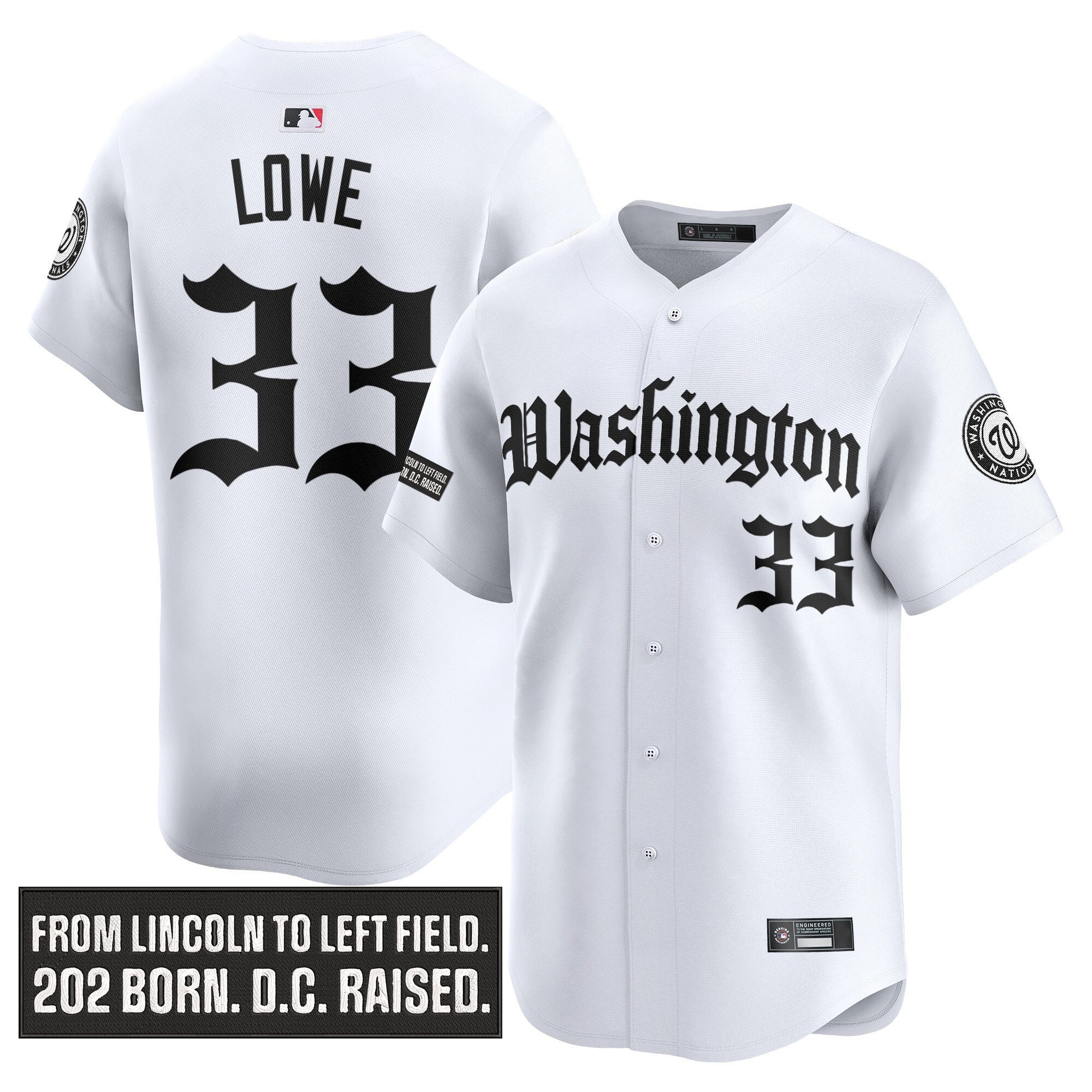Men’s Washington ‘Gothic Capitol Edition’ Vapor Premier Limited Jersey