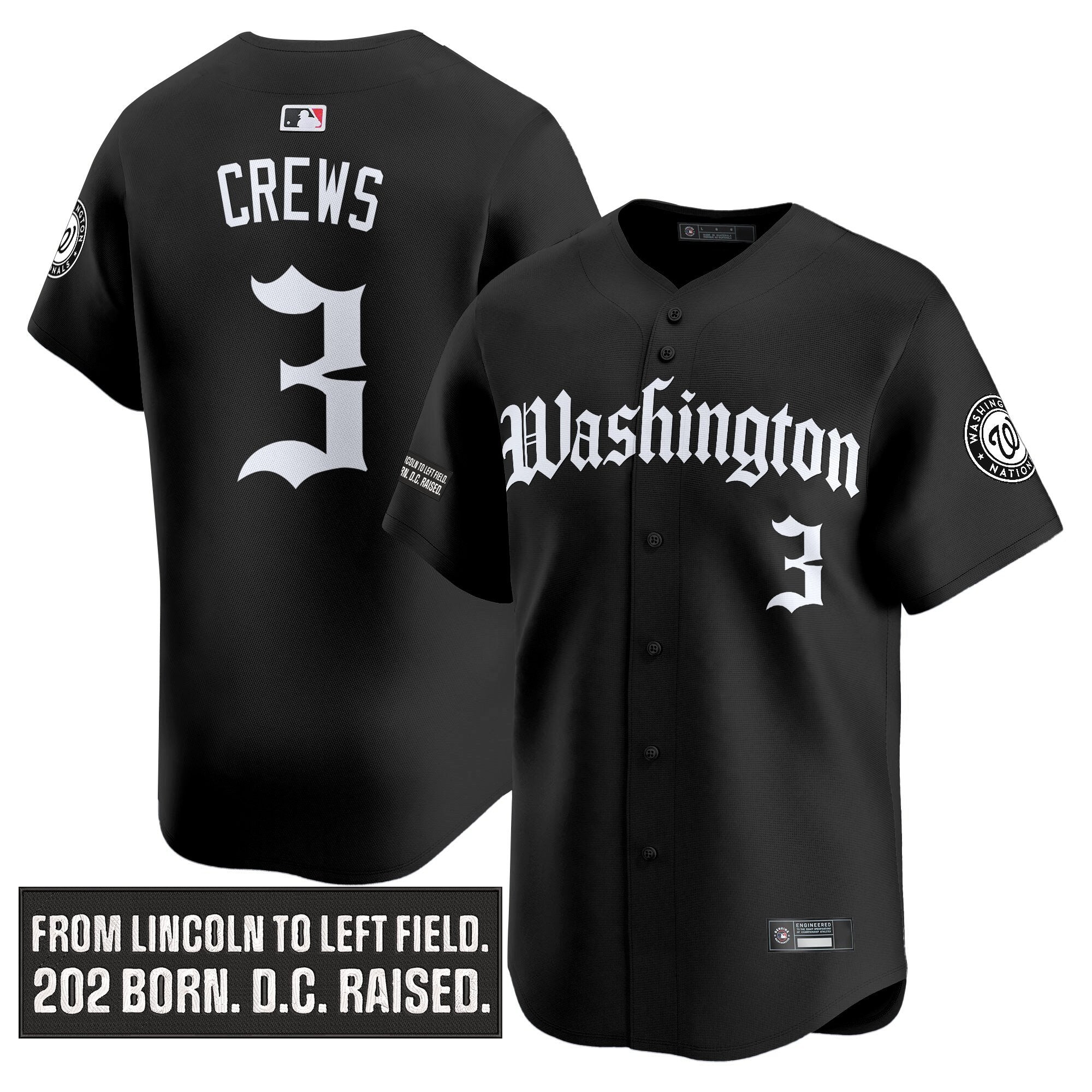Men’s Washington ‘Gothic Capitol Edition’ Vapor Premier Limited Jersey
