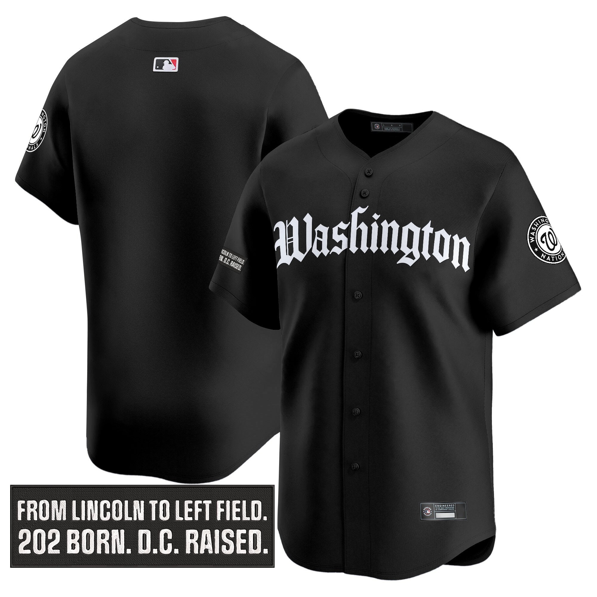 Men’s Washington ‘Gothic Capitol Edition’ Vapor Premier Limited Jersey