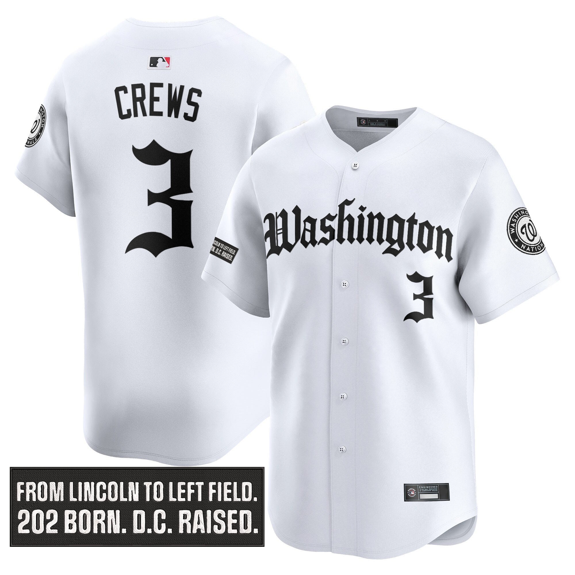 Men’s Washington ‘Gothic Capitol Edition’ Vapor Premier Limited Jersey