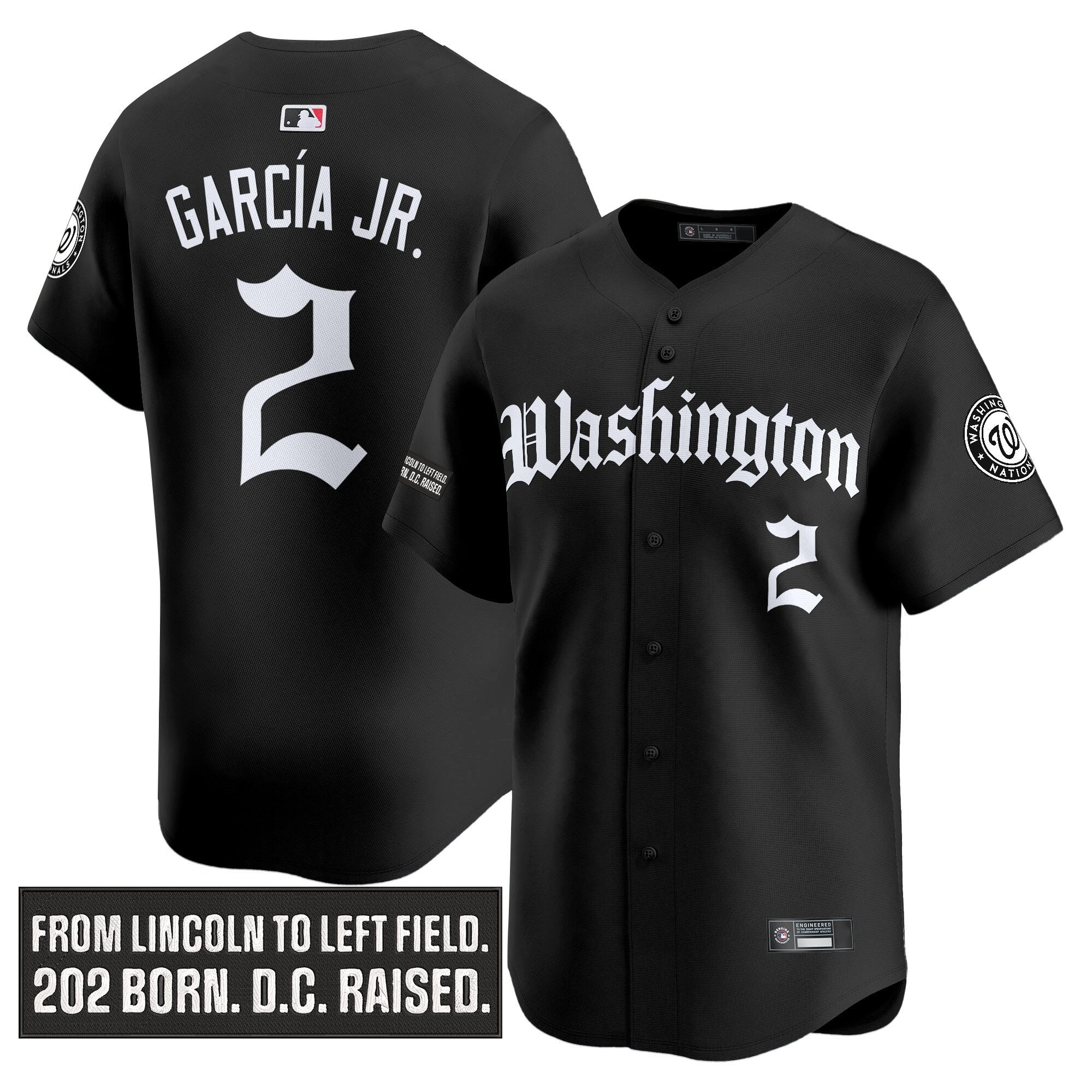 Men’s Washington ‘Gothic Capitol Edition’ Vapor Premier Limited Jersey