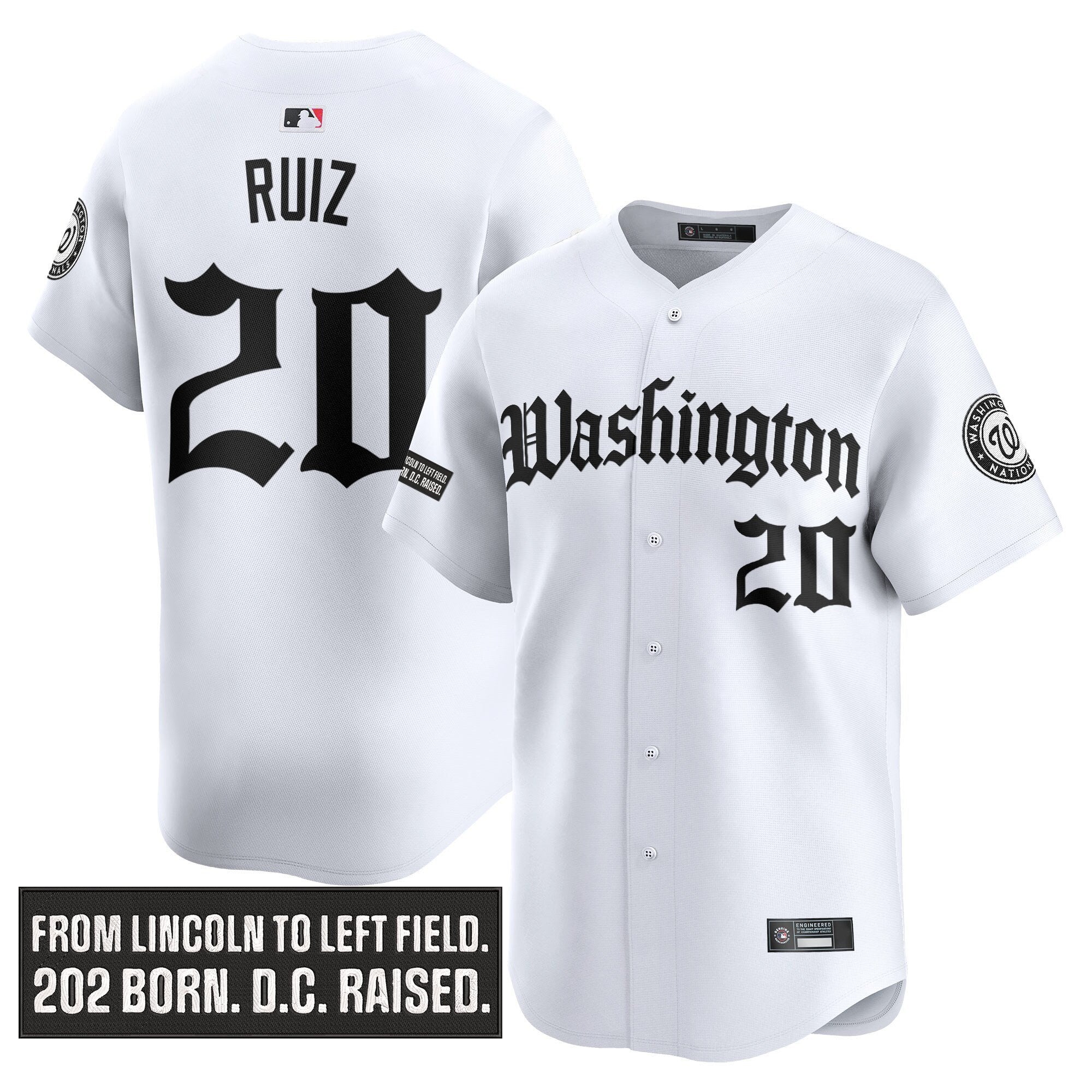 Men’s Washington ‘Gothic Capitol Edition’ Vapor Premier Limited Jersey