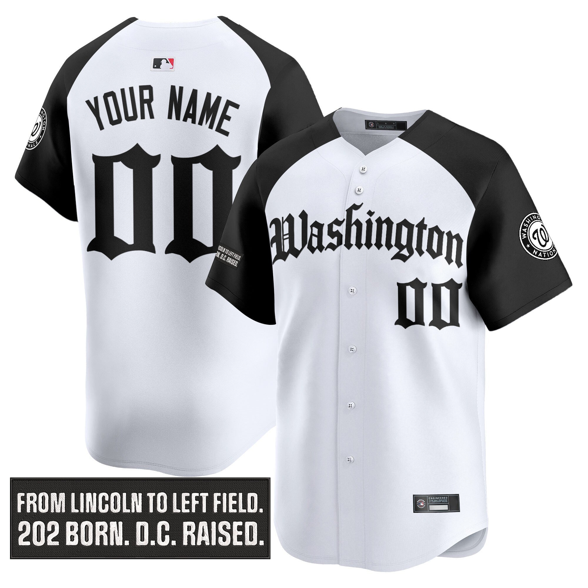 Washington ‘Gothic Capitol Edition’ Vapor Premier Limited Custom Jersey