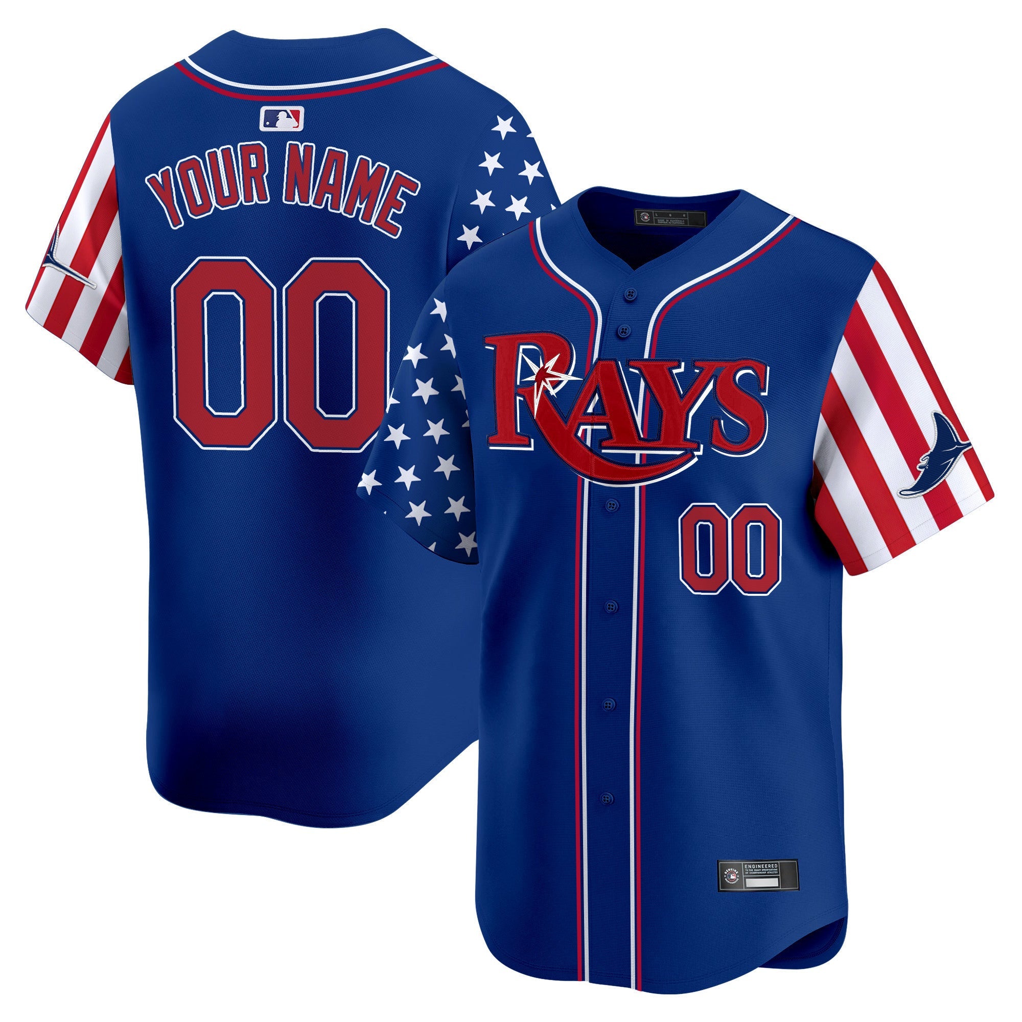 Tampa Bay 2025 Independence Day Vapor Premier Limited Custom Jersey