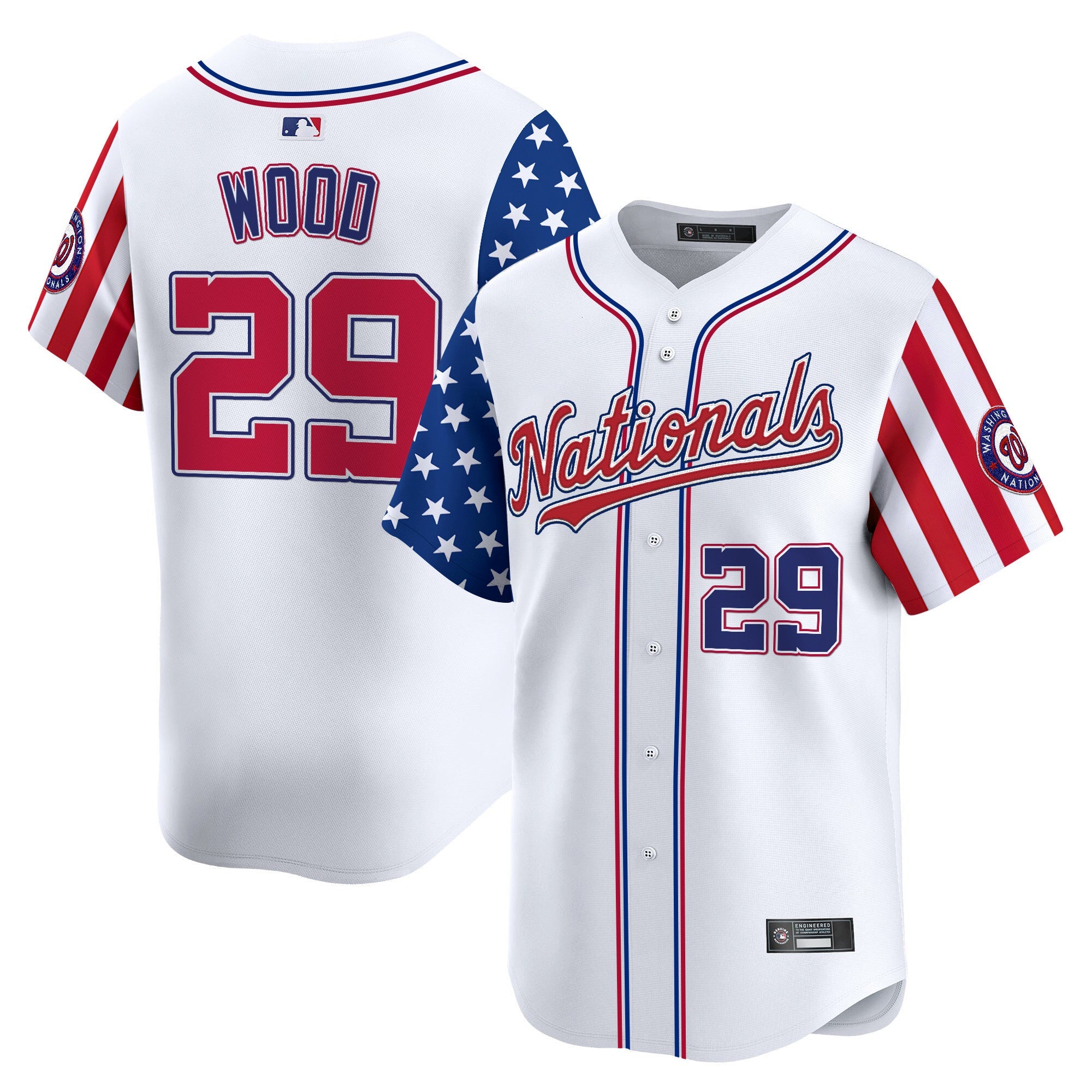 Men’s Washington 2025 Independence Day Vapor Premier Limited Jersey