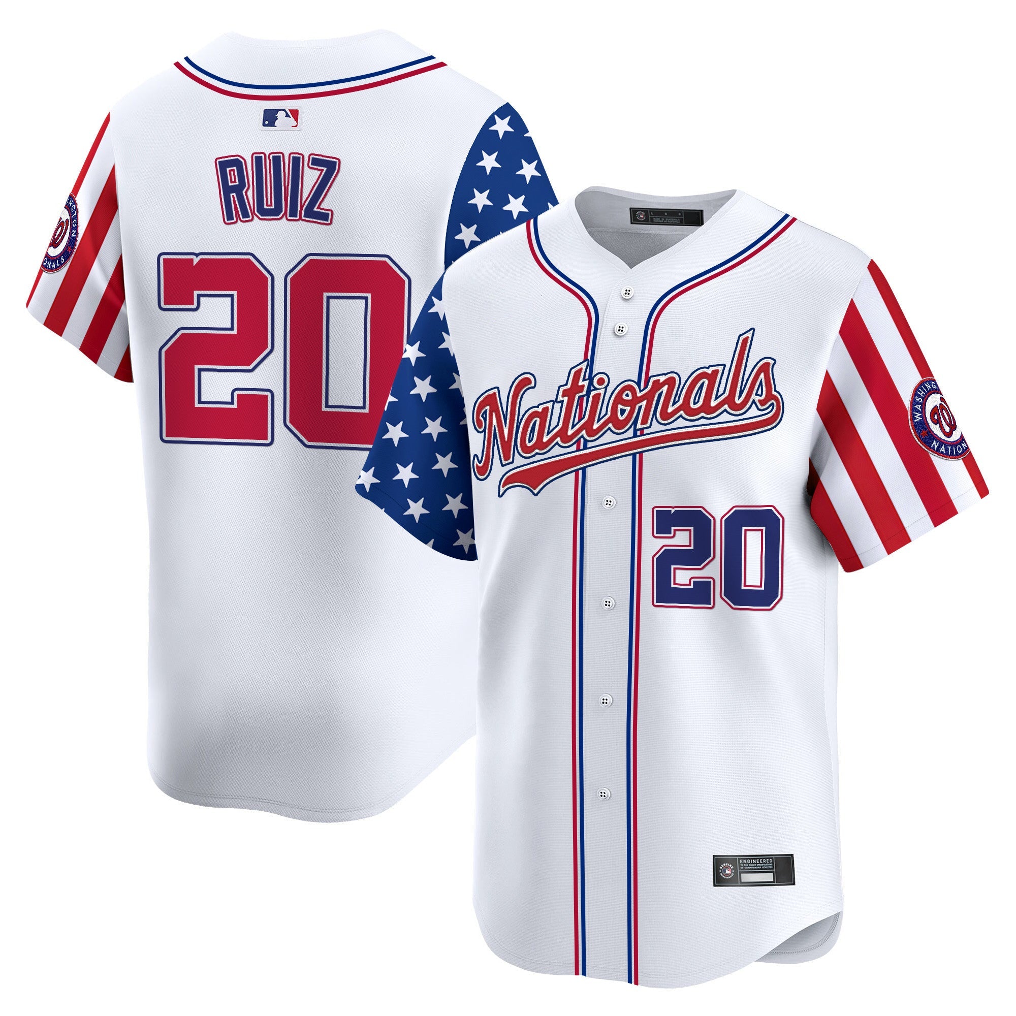Men’s Washington 2025 Independence Day Vapor Premier Limited Jersey