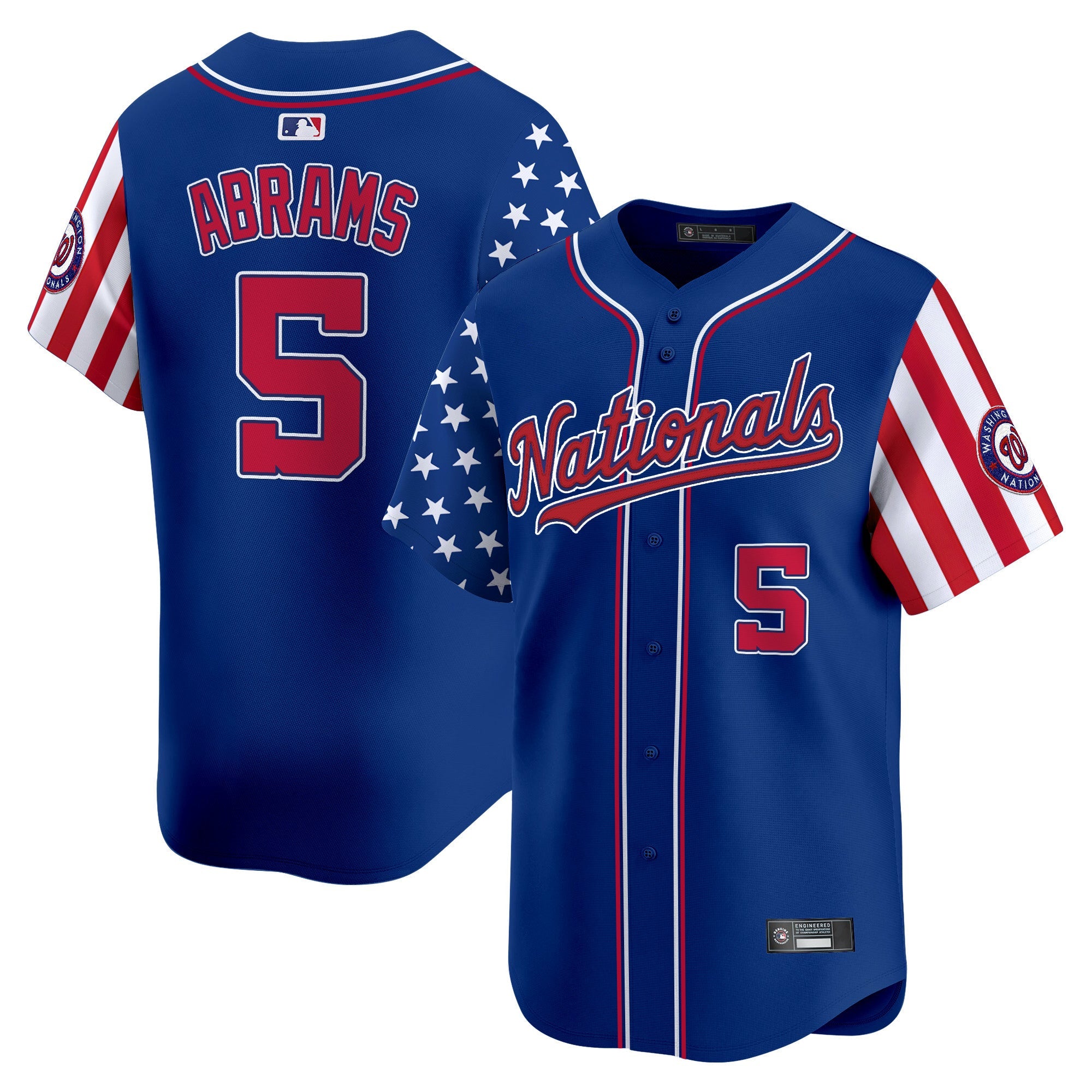 Men’s Washington 2025 Independence Day Vapor Premier Limited Jersey