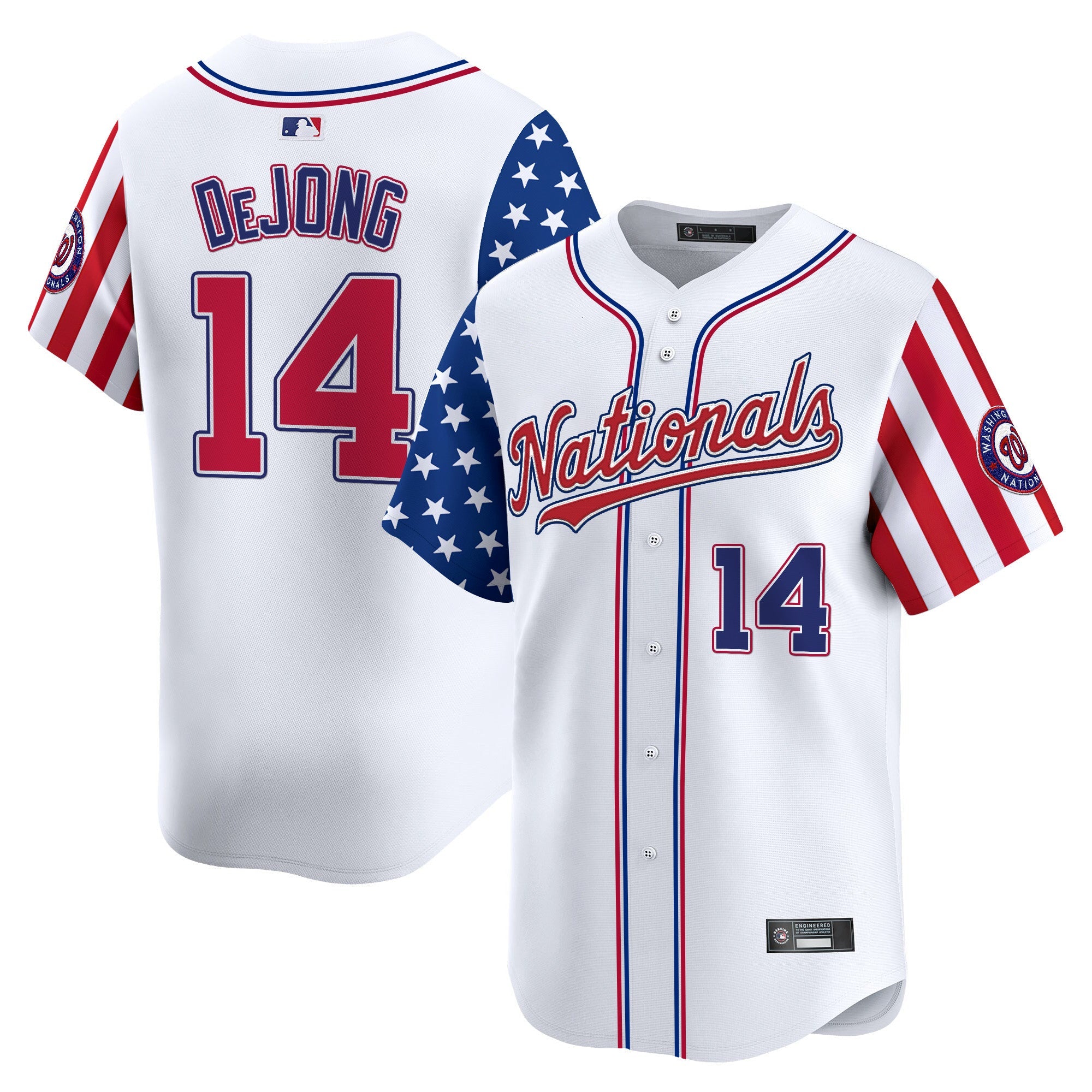 Men’s Washington 2025 Independence Day Vapor Premier Limited Jersey