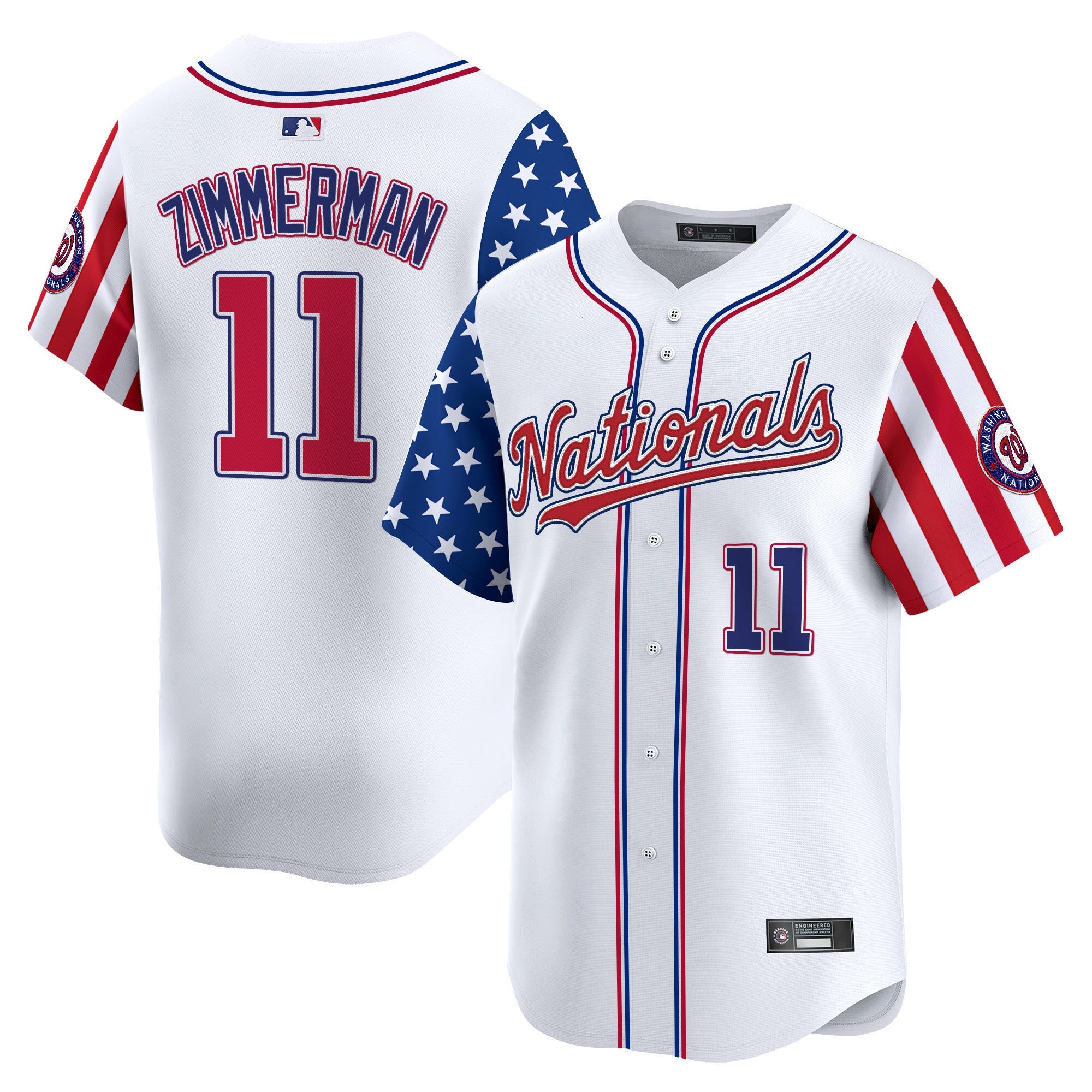 Men’s Washington 2025 Independence Day Vapor Premier Limited Jersey
