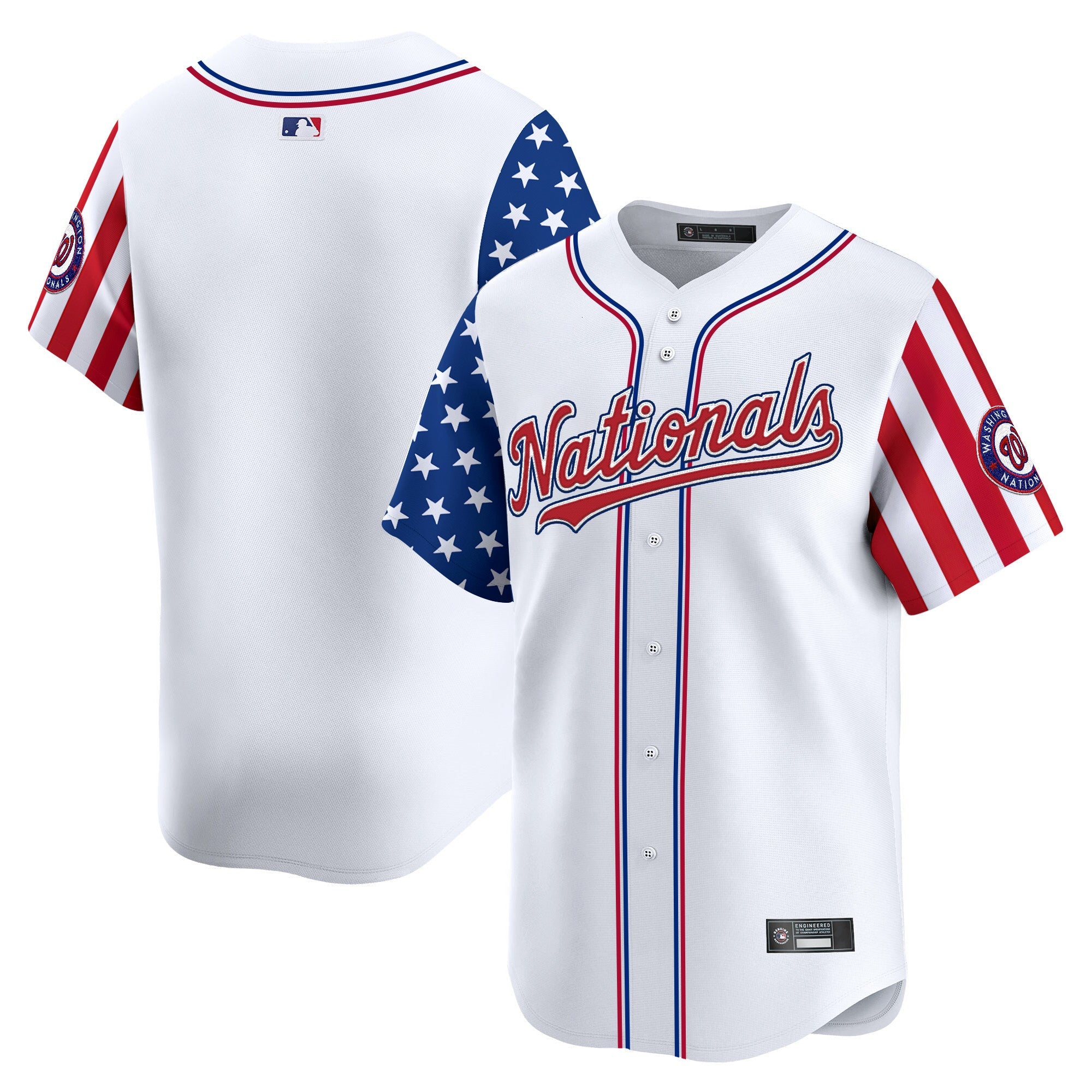 Men’s Washington 2025 Independence Day Vapor Premier Limited Jersey