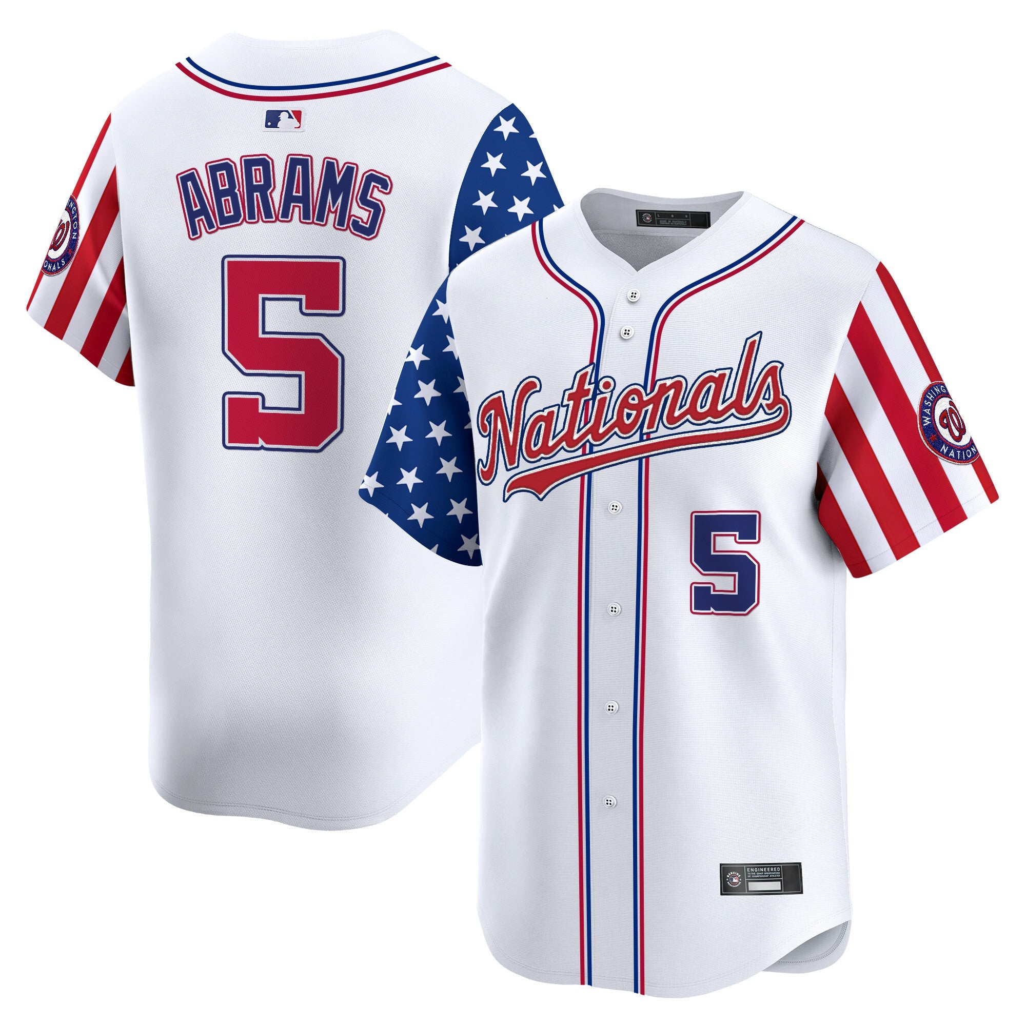 Men’s Washington 2025 Independence Day Vapor Premier Limited Jersey