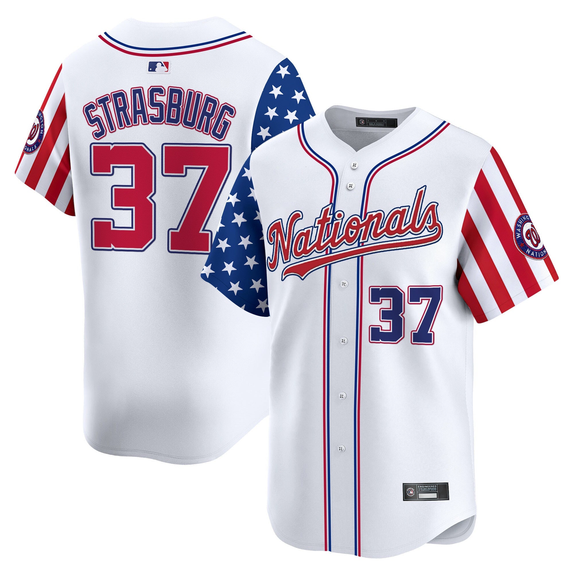 Men’s Washington 2025 Independence Day Vapor Premier Limited Jersey