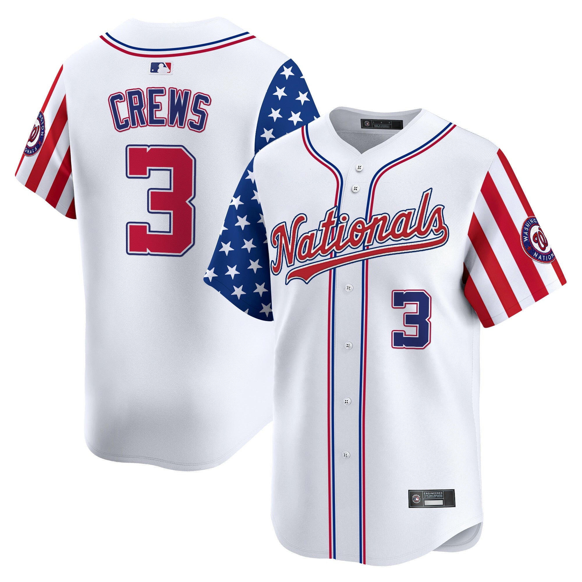 Men’s Washington 2025 Independence Day Vapor Premier Limited Jersey