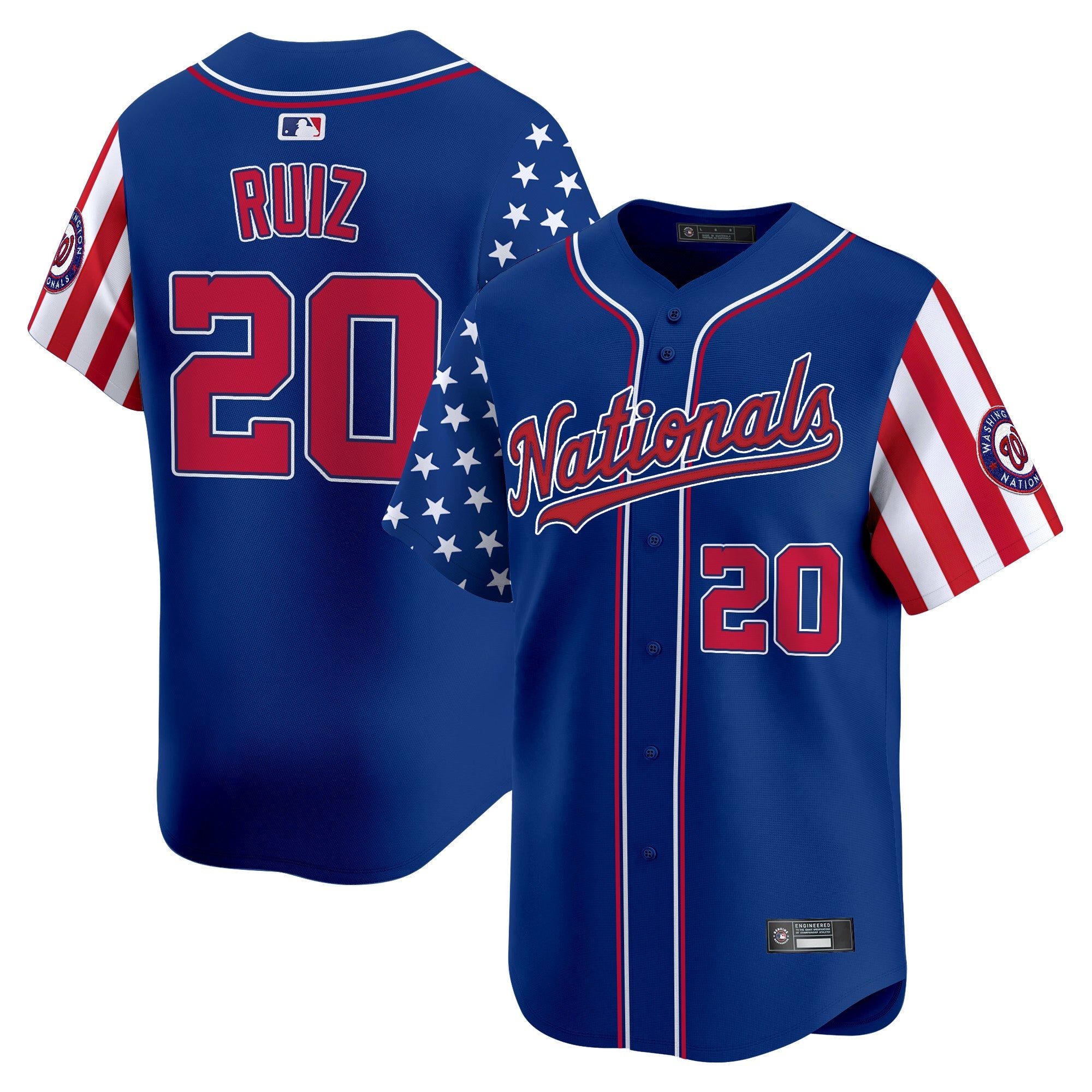 Men’s Washington 2025 Independence Day Vapor Premier Limited Jersey