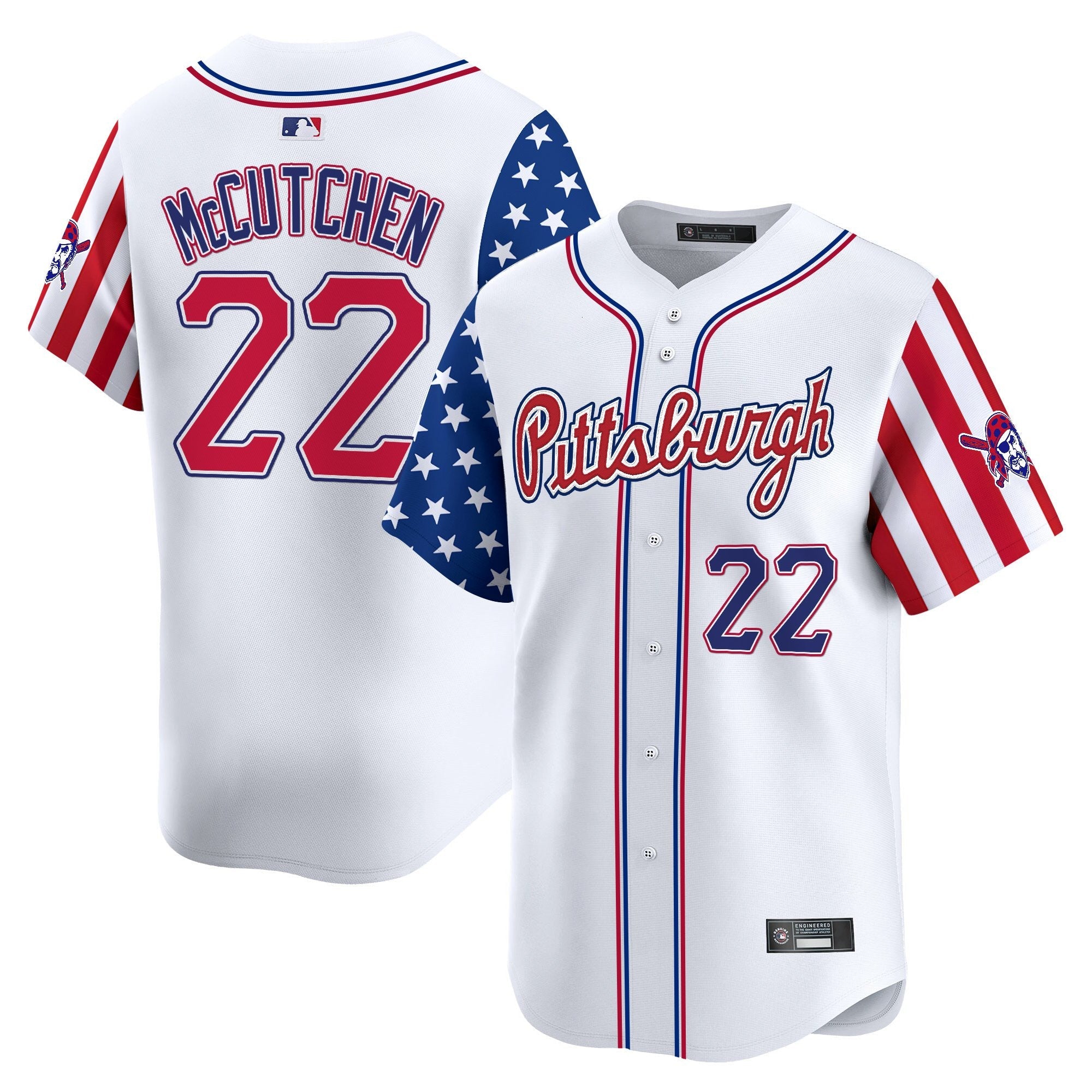 Men’s Pittsburgh 2025 Independence Day Vapor Premier Limited Jersey
