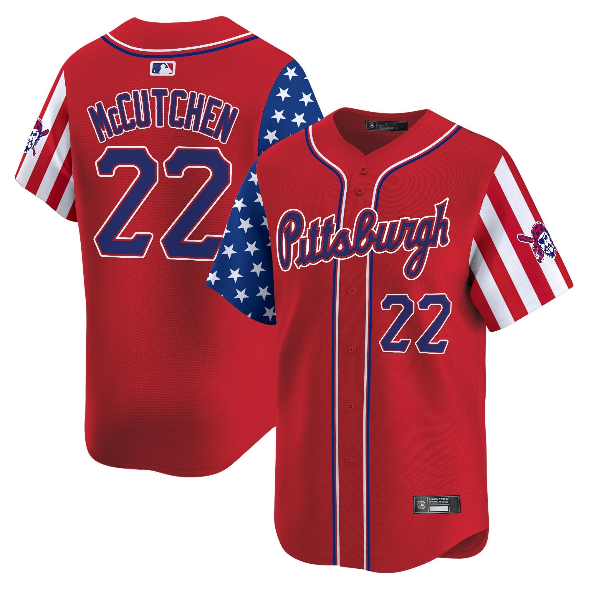 Men’s Pittsburgh 2025 Independence Day Vapor Premier Limited Jersey