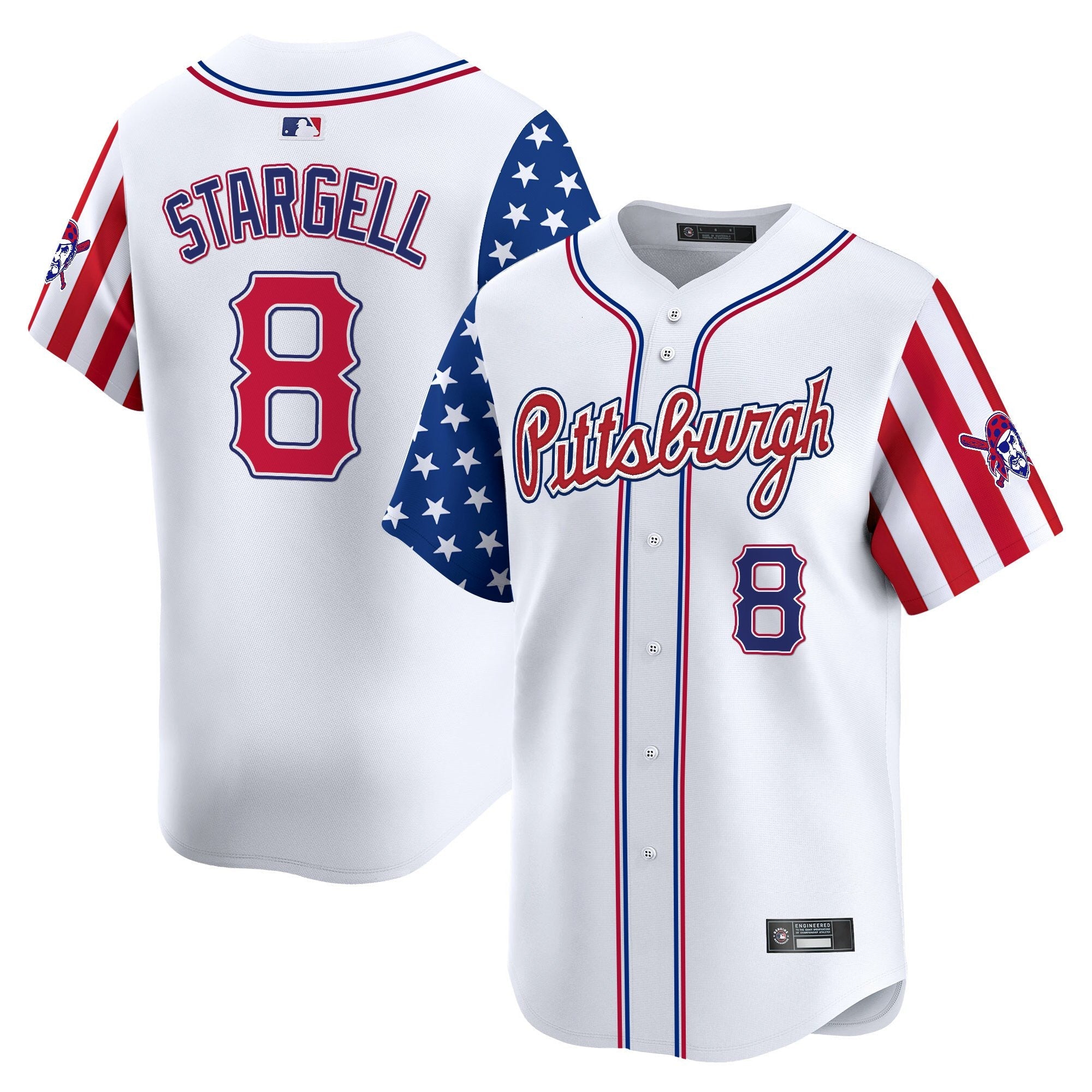 Men’s Pittsburgh 2025 Independence Day Vapor Premier Limited Jersey