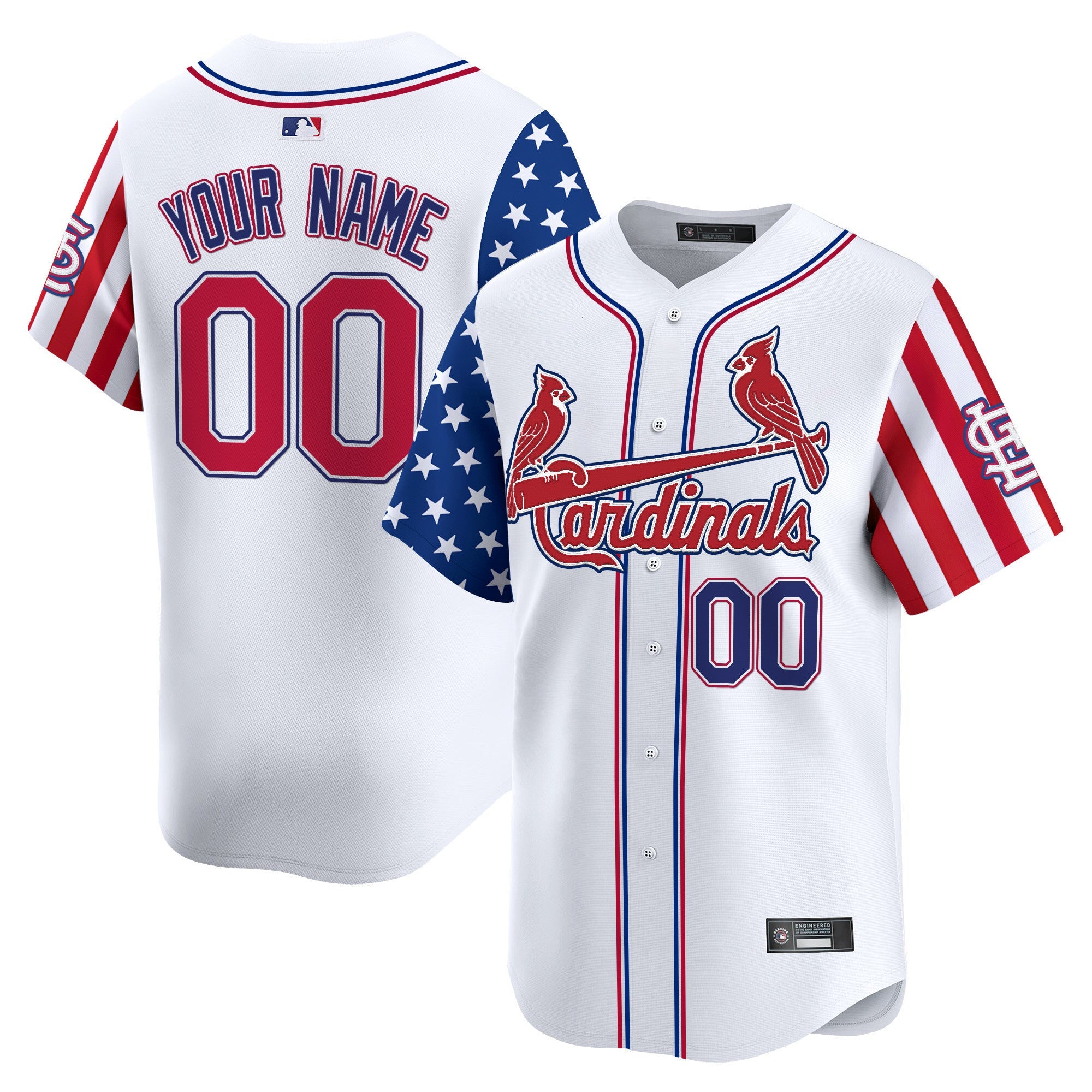 St. Louis 2025 Independence Day Vapor Premier Limited Custom Jersey V2