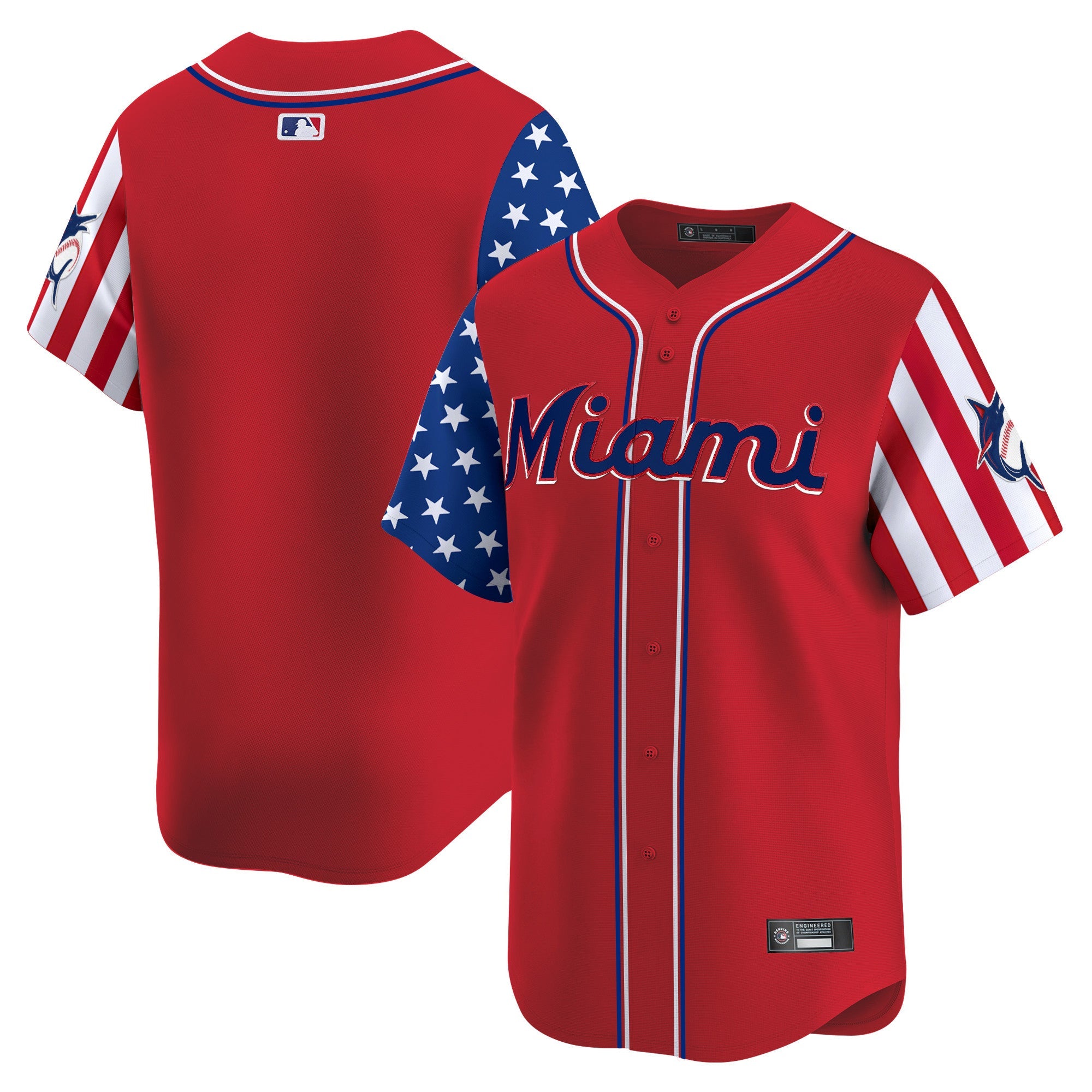 Men’s Miami 2025 Independence Day Vapor Premier Limited Jersey
