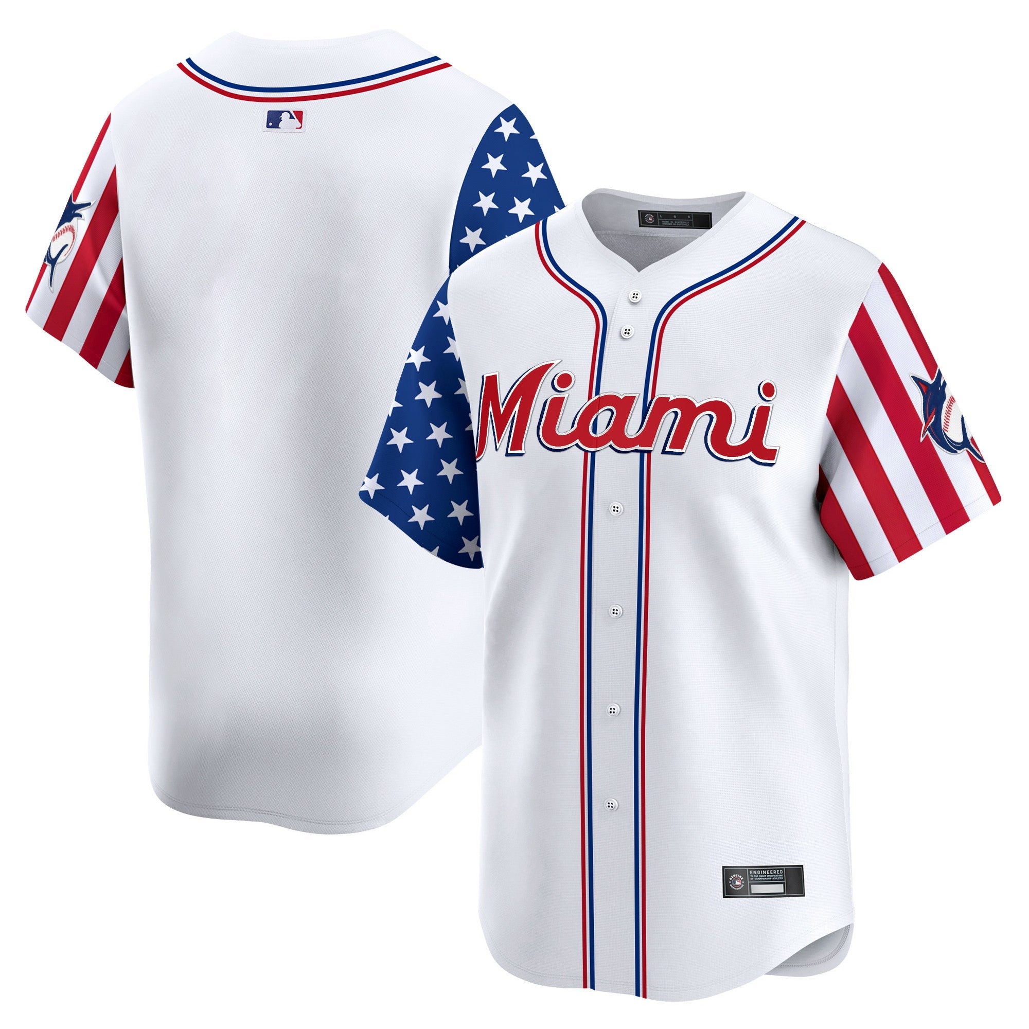 Men’s Miami 2025 Independence Day Vapor Premier Limited Jersey