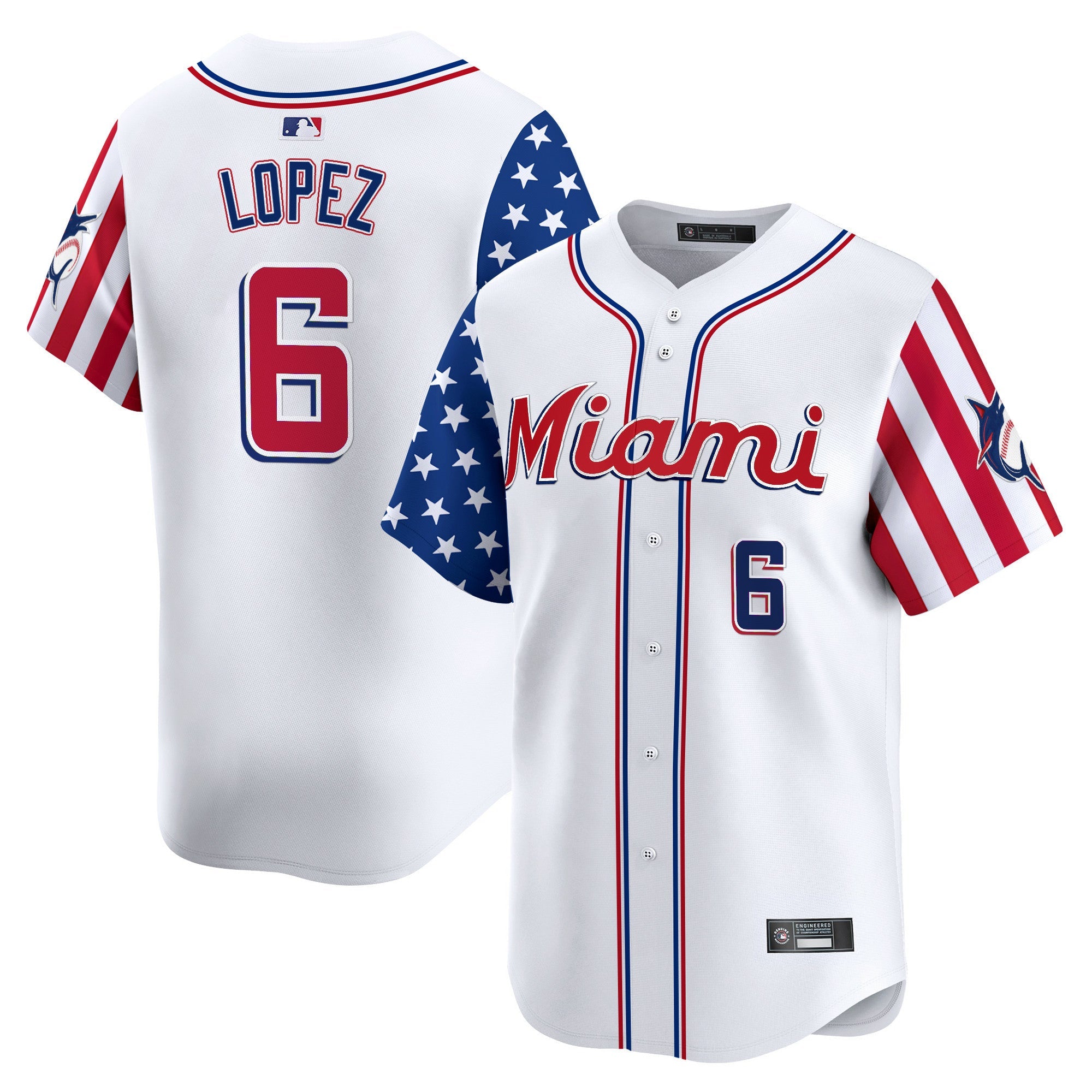 Men’s Miami 2025 Independence Day Vapor Premier Limited Jersey