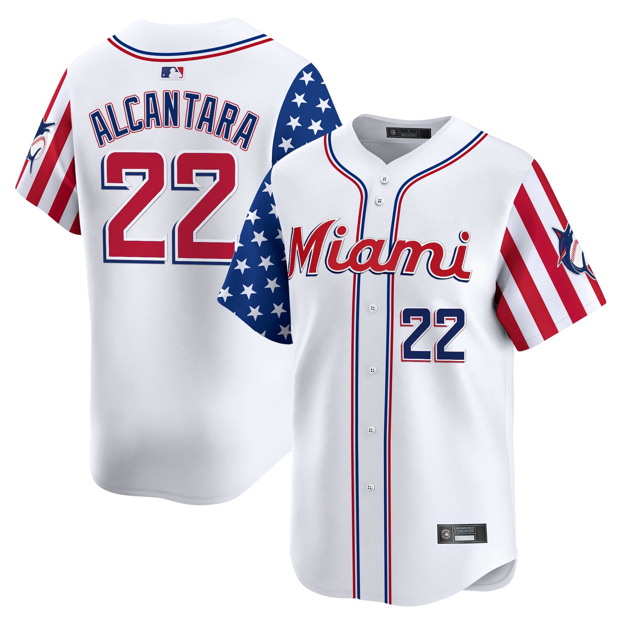 Men’s Miami 2025 Independence Day Vapor Premier Limited Jersey