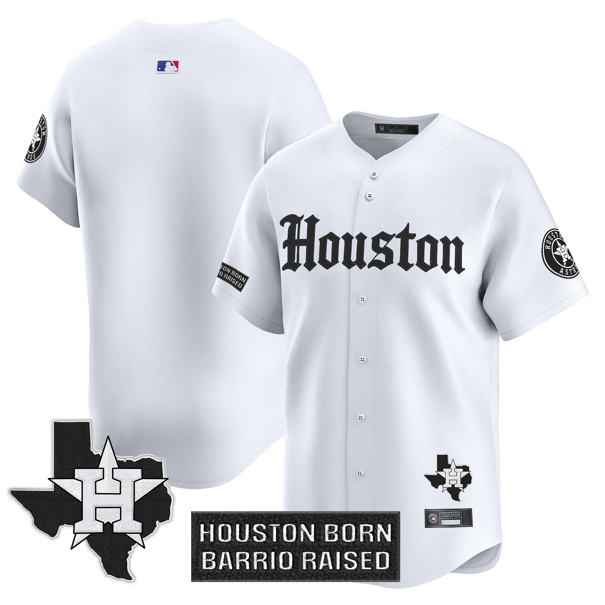 Men’s Houston ‘Gothic Edition’ Vapor Premier Limited Jersey V2