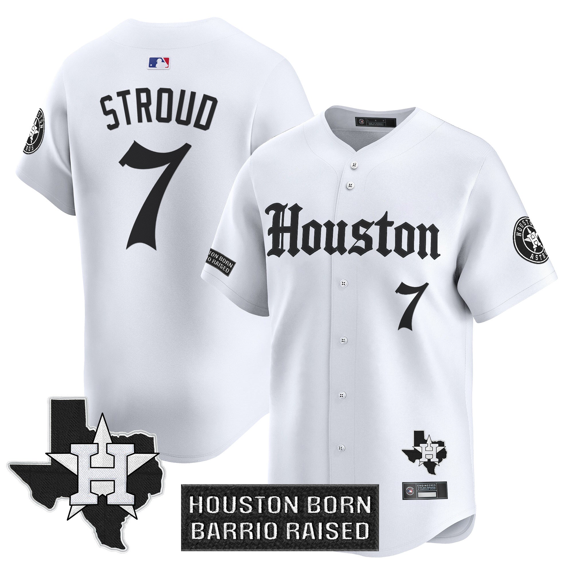Men’s Houston ‘Gothic Edition’ Vapor Premier Limited Jersey V2