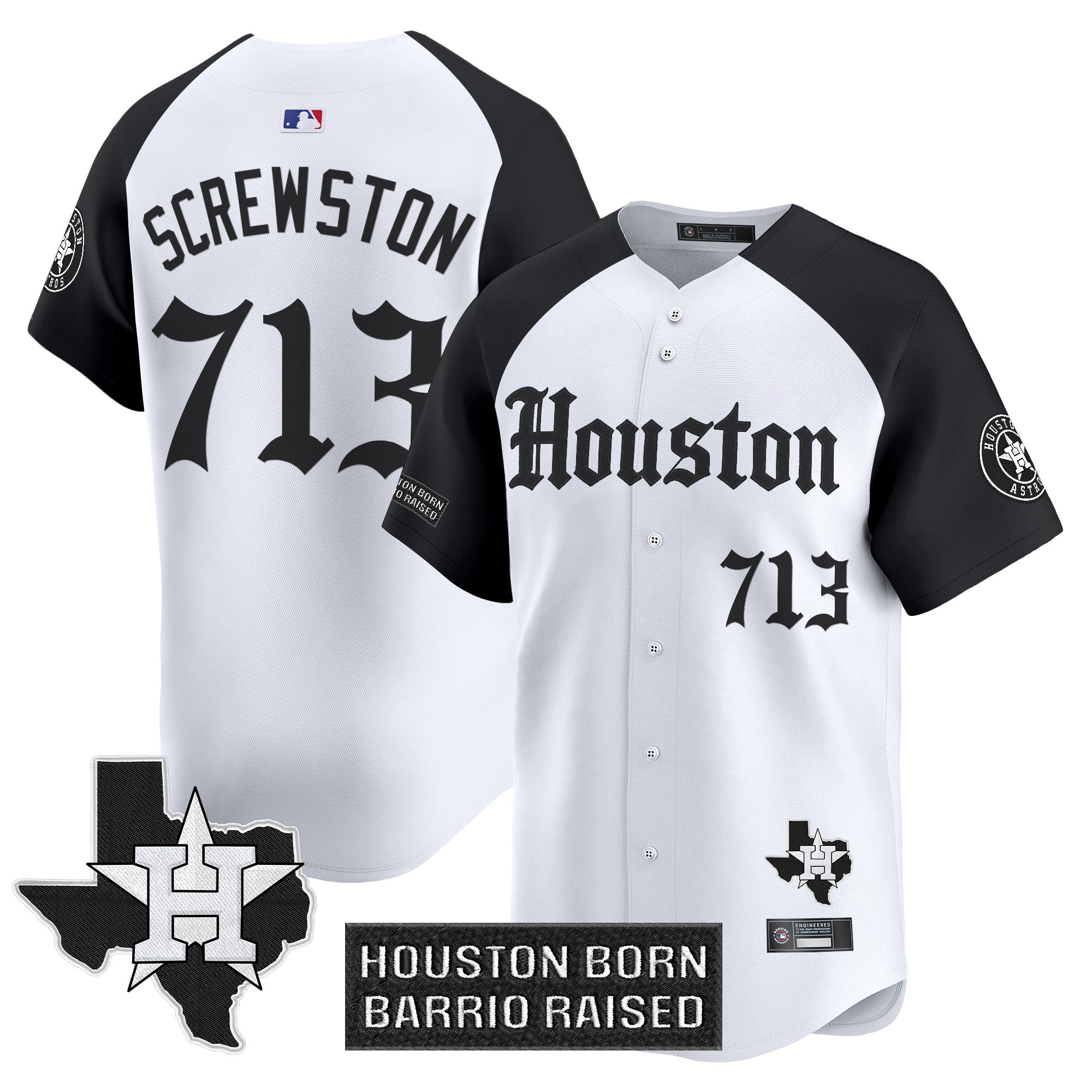 Men’s Houston ‘Gothic Edition’ Vapor Premier Limited Jersey V2
