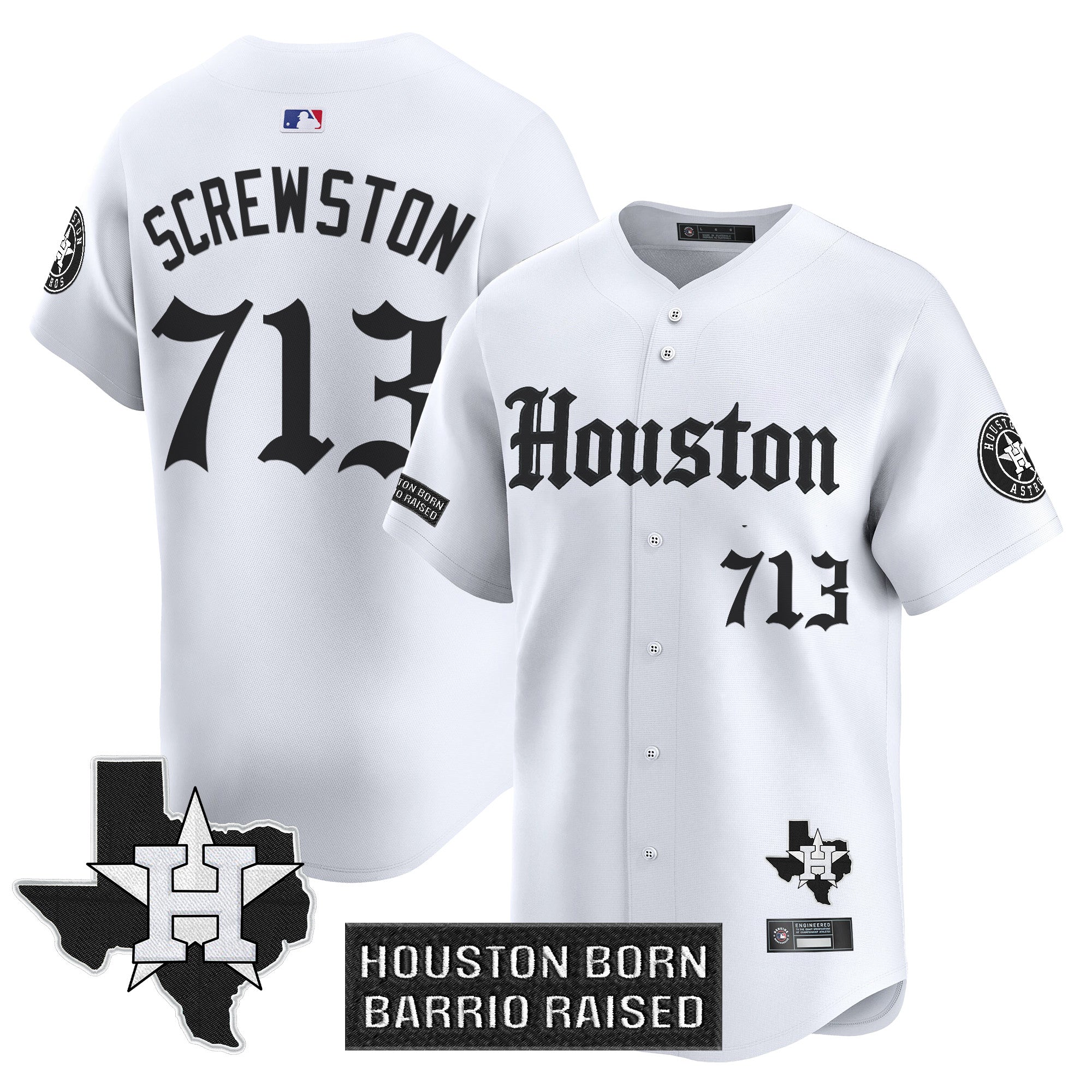 Men’s Houston ‘Gothic Edition’ Vapor Premier Limited Jersey V2