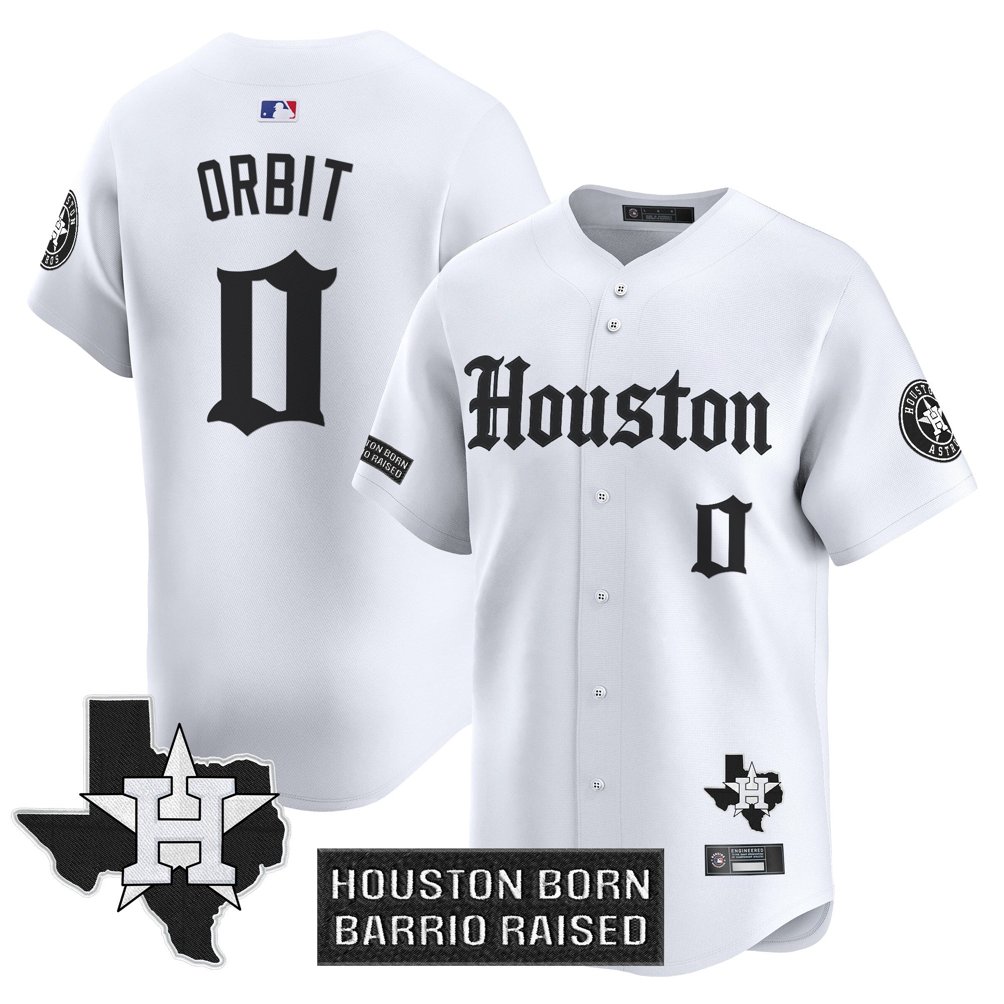 Men’s Houston ‘Gothic Edition’ Vapor Premier Limited Jersey V2